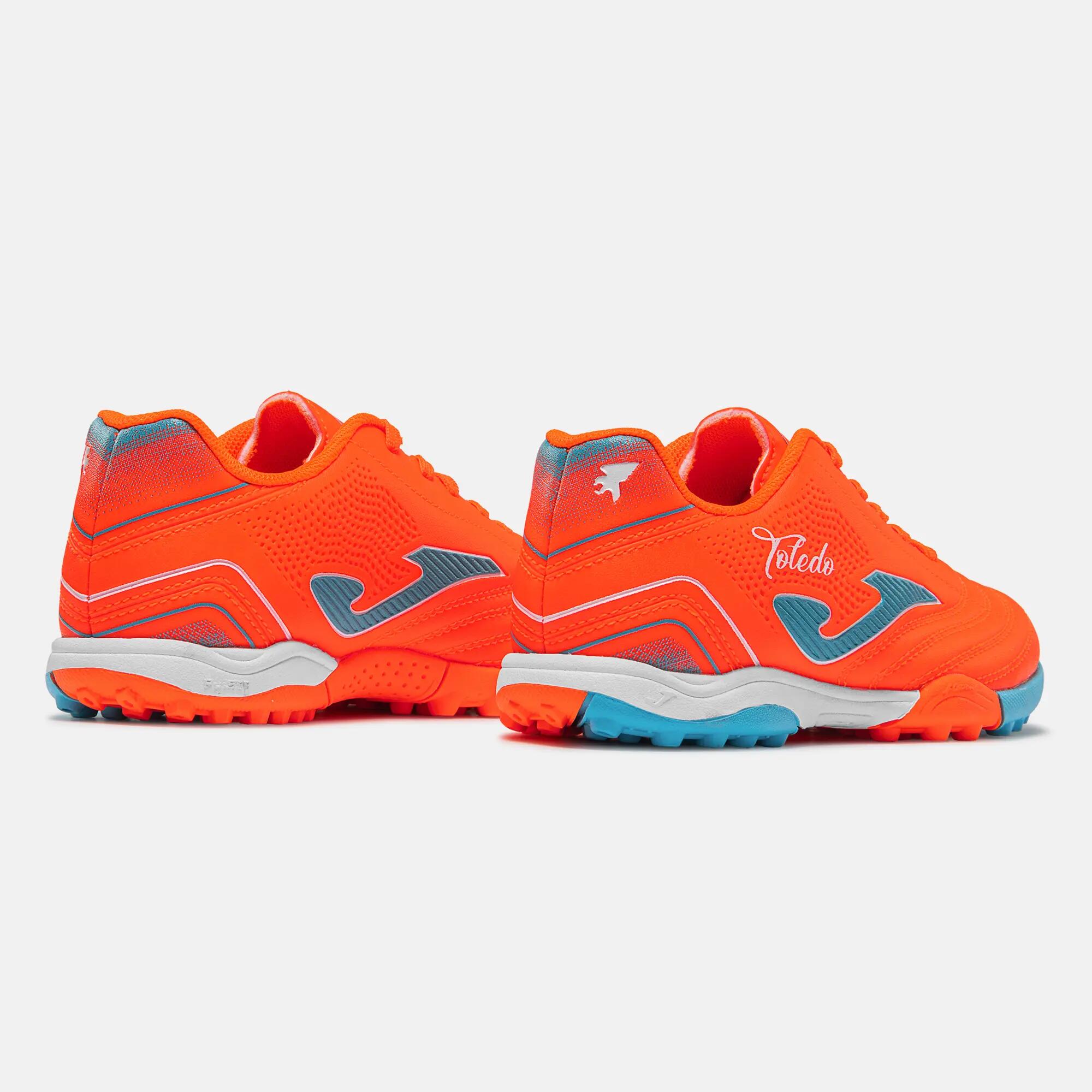Botas Fútbol Fútbol Niños Joma Toledo Jr 26 TF Naranja 3/5