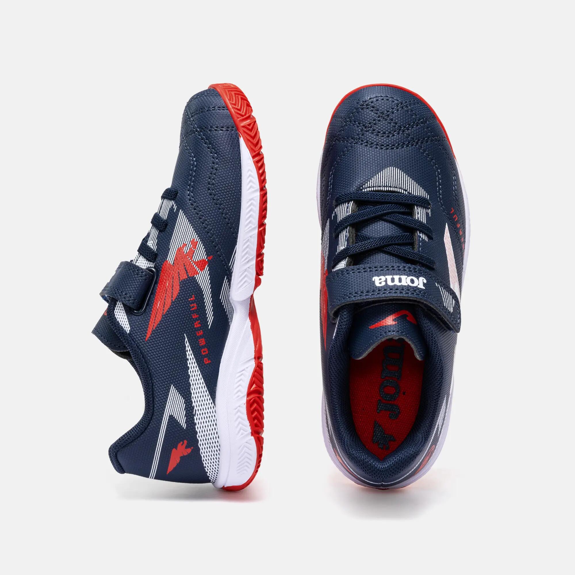 Zapatillas Fútbol Sala Niños Joma Powerful Jr 26 IN Marino 4/5