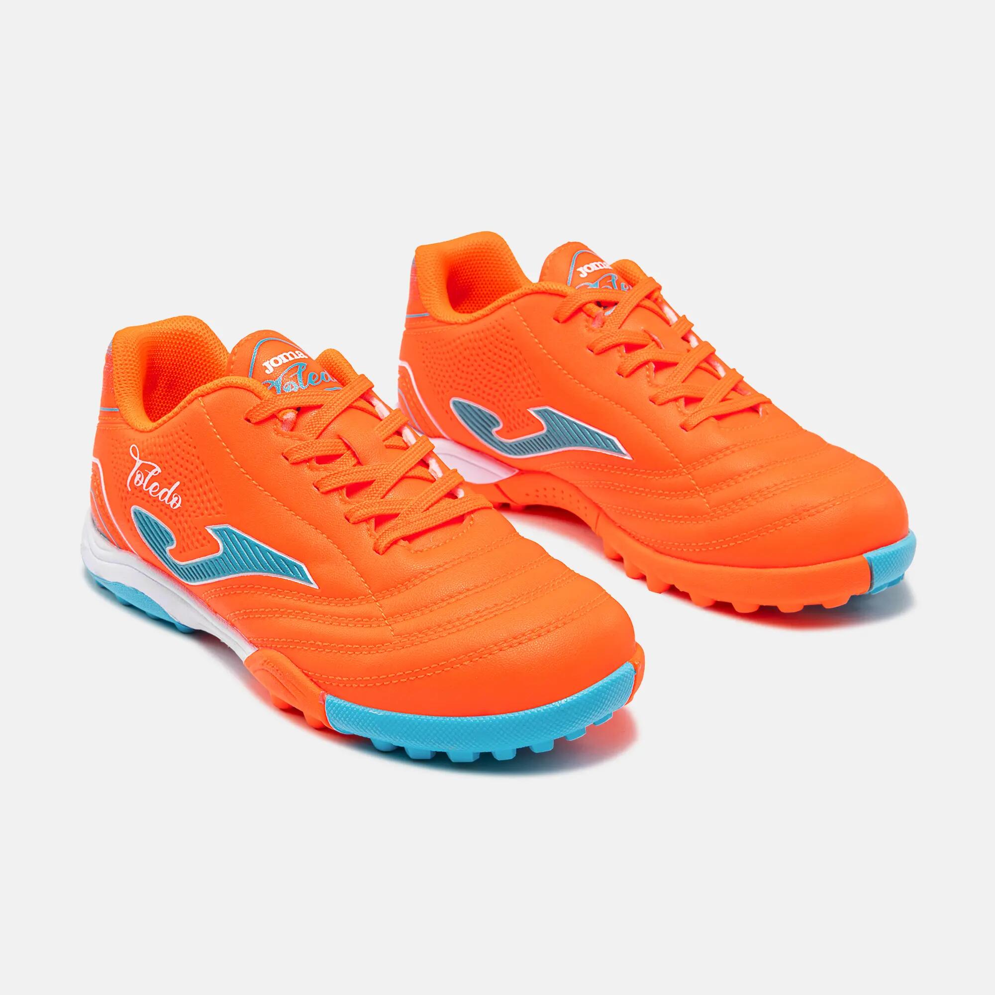 Botas Fútbol Fútbol Niños Joma Toledo Jr 26 TF Naranja 2/5