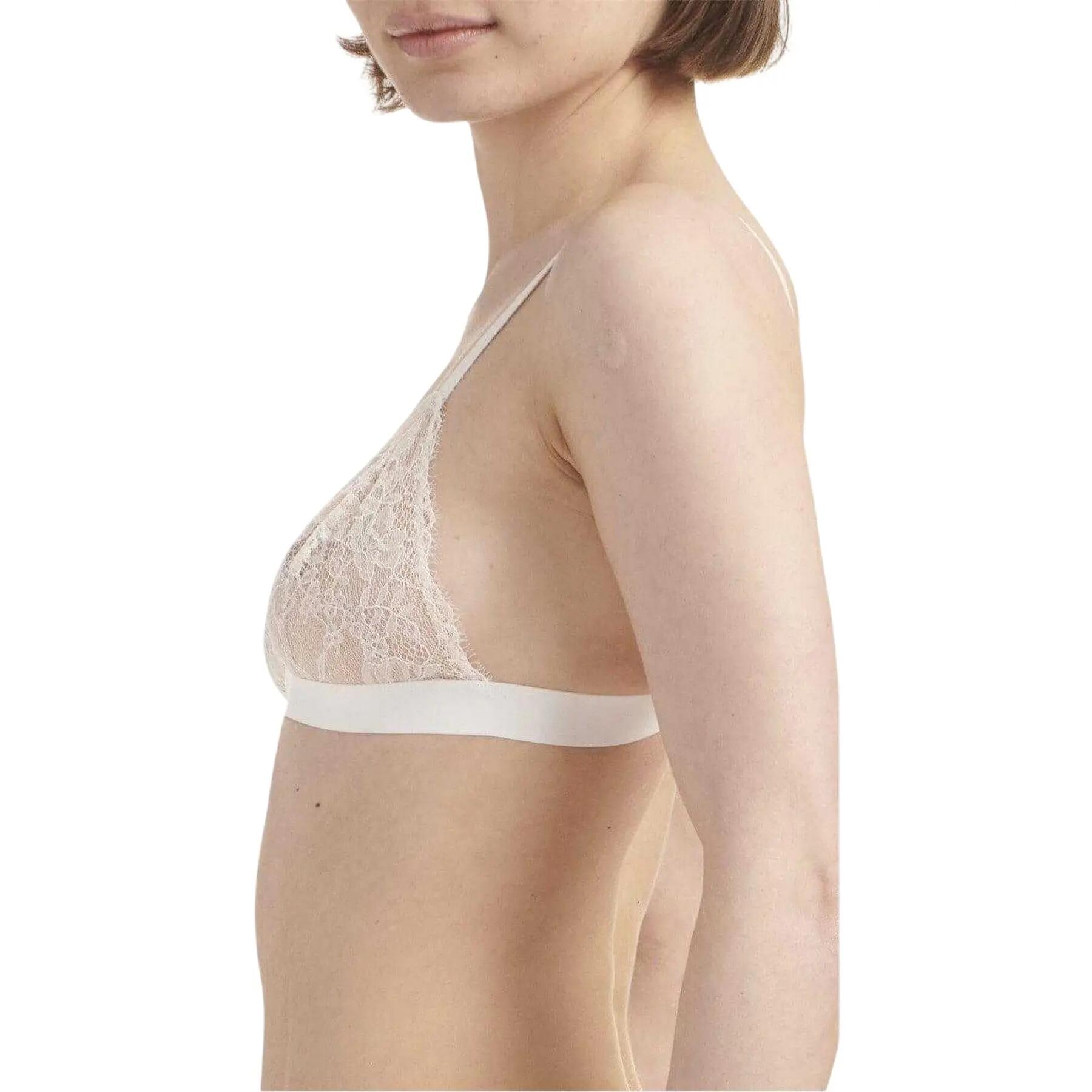 Bralette Triangolo Pizzo Donna Ralph Lauren Ecru 4/4
