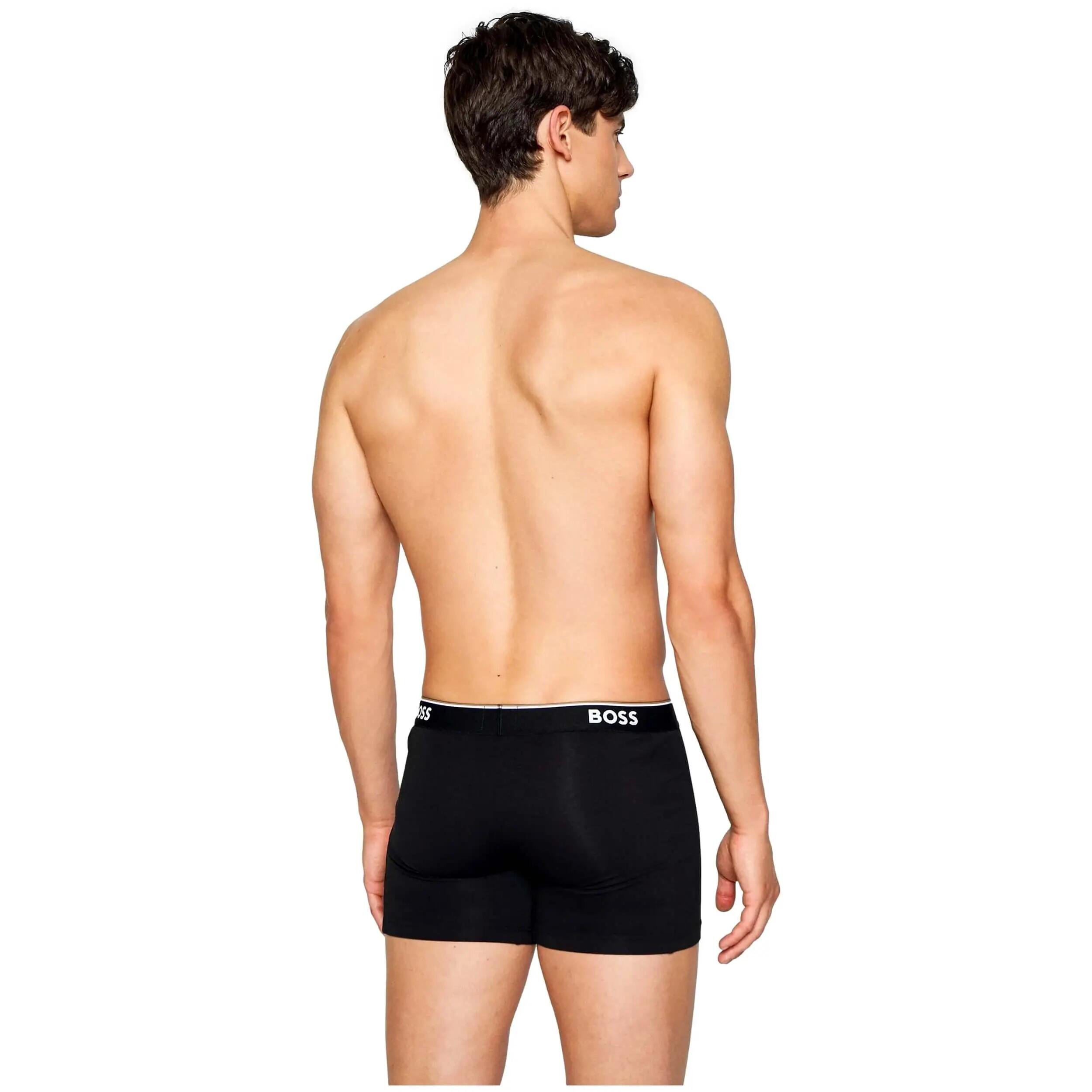 Lot De 3 Boxers Homme (Noir) 3/4