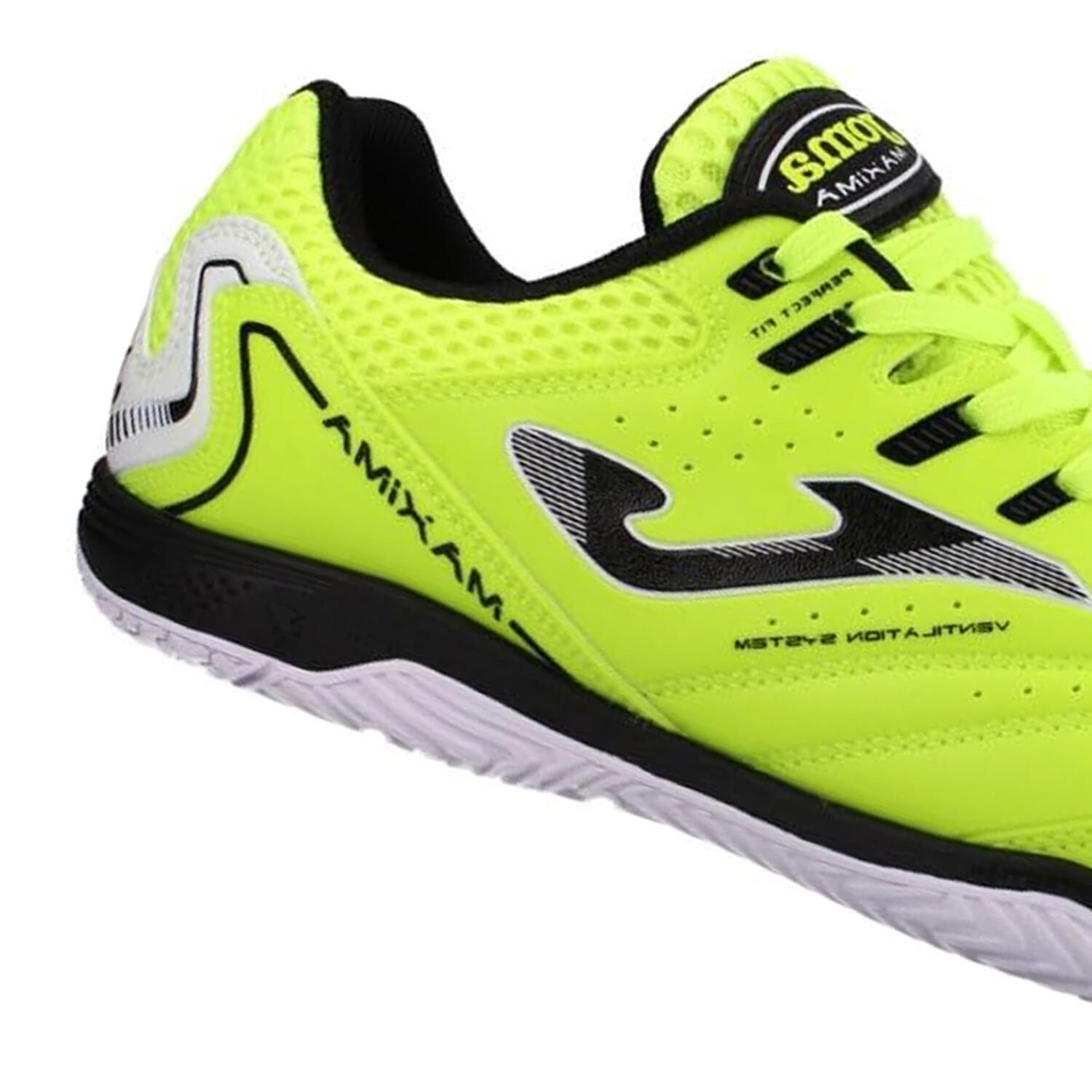 Chaussures De Foot En Salle MAXIMA Homme (Jaune Fluo) 4/4