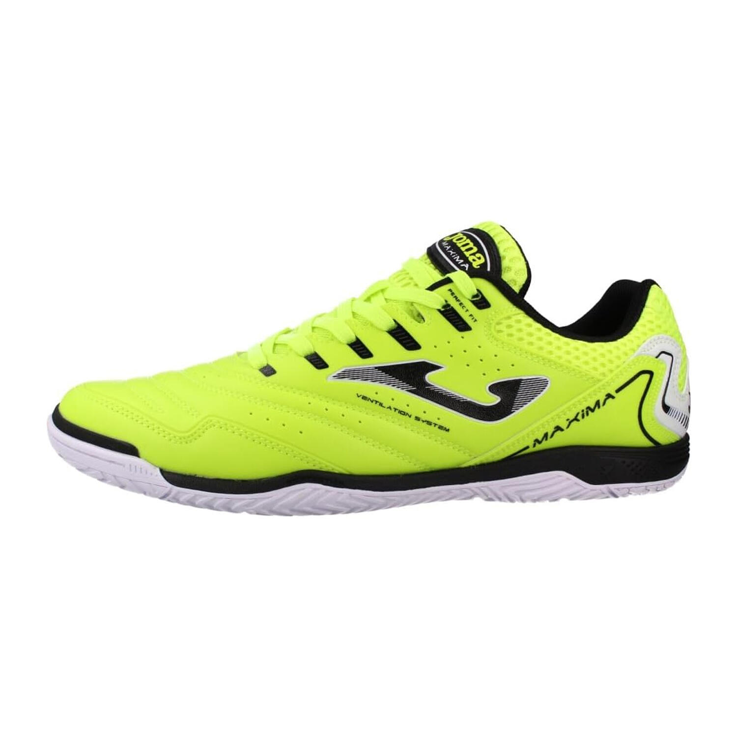 Chaussures De Foot En Salle MAXIMA Homme (Jaune Fluo) 3/4