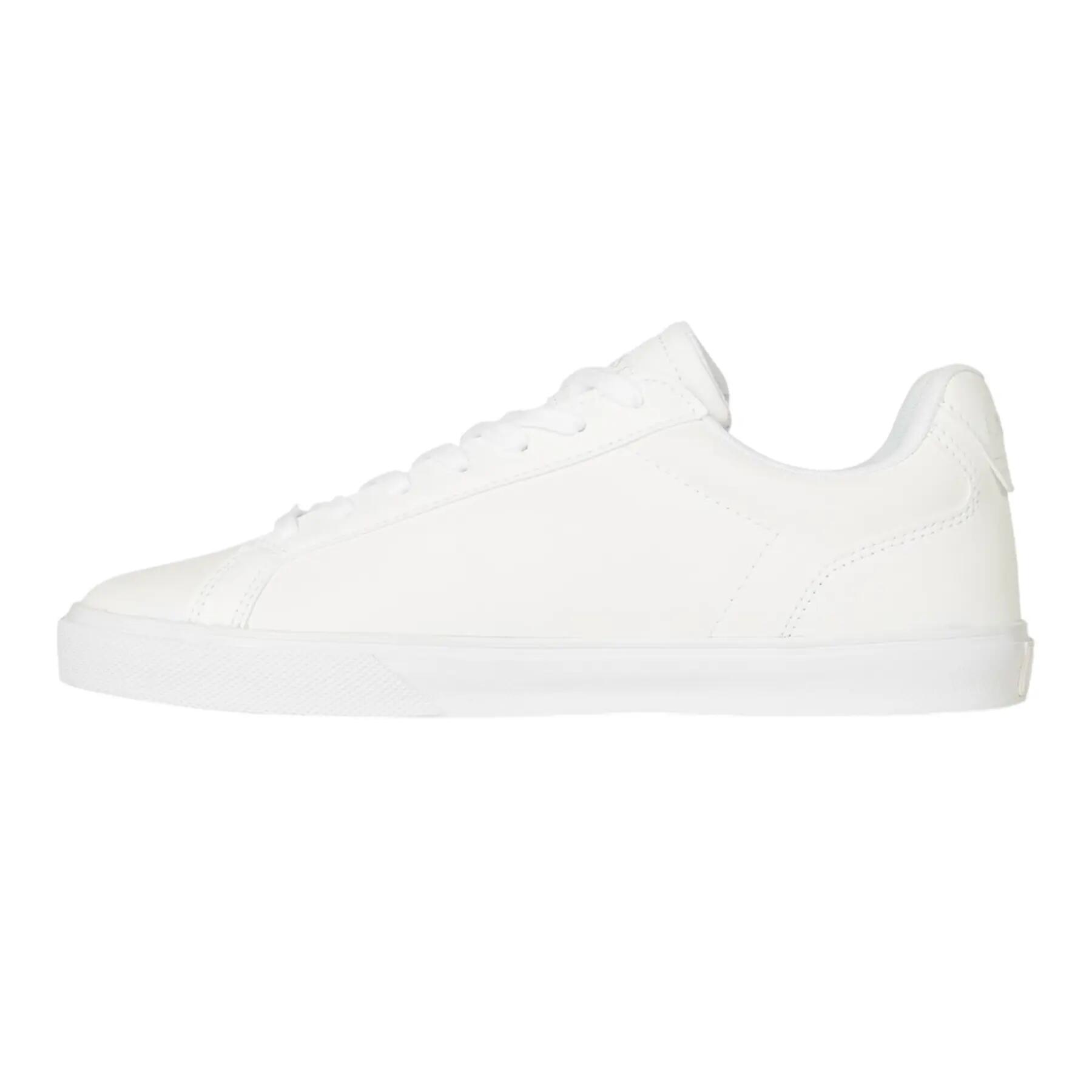Mens Lerond Pro Logo Leather Trainers (White) 3/4