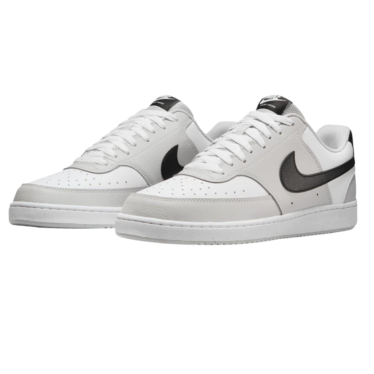 "Vision Low" Sneaker für , Leder Herren Grau/Schwarz/Weiß 4/4