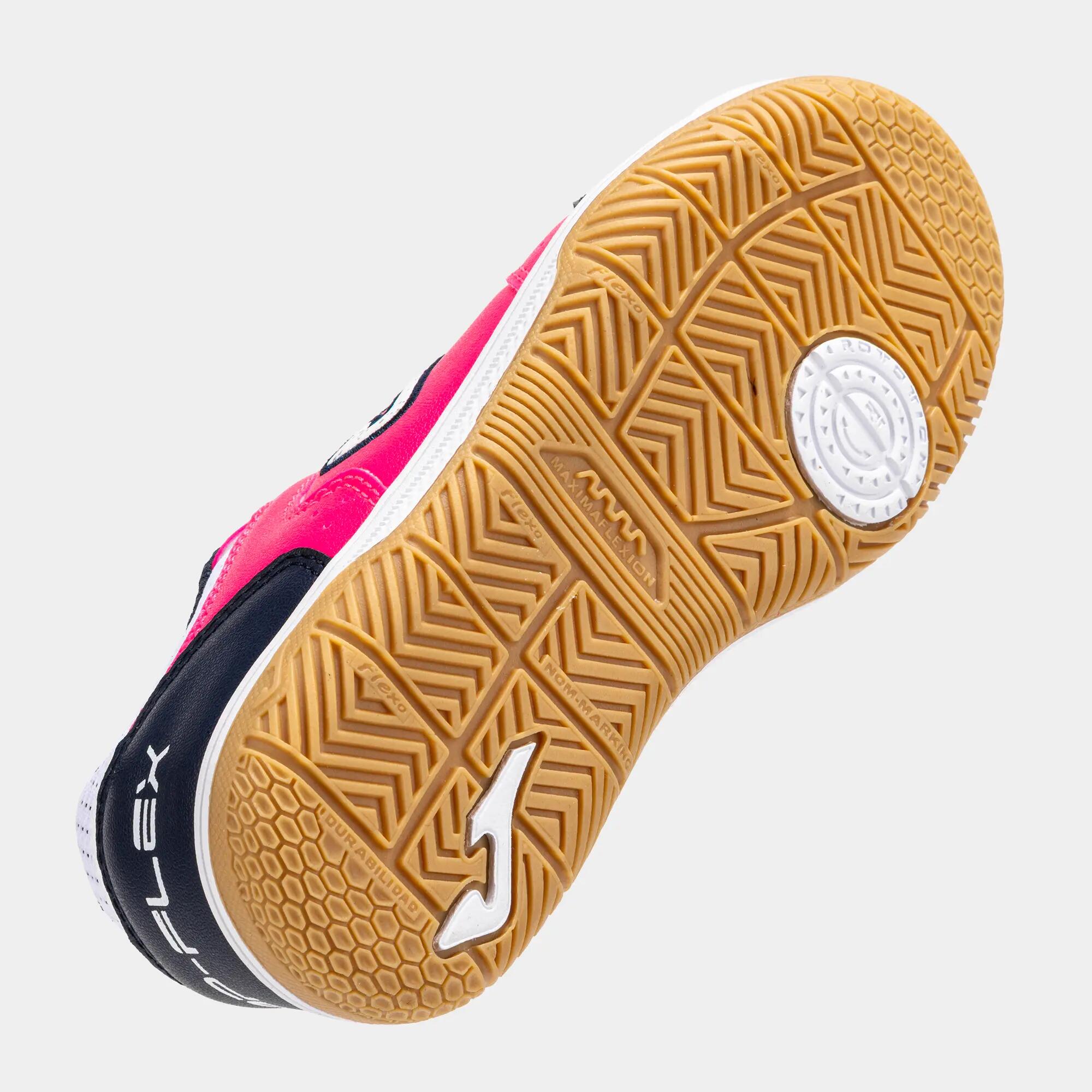 Zapatillas Fútbol Sala Niños Joma Top Flex Jr 26 IN Fucsia 5/5