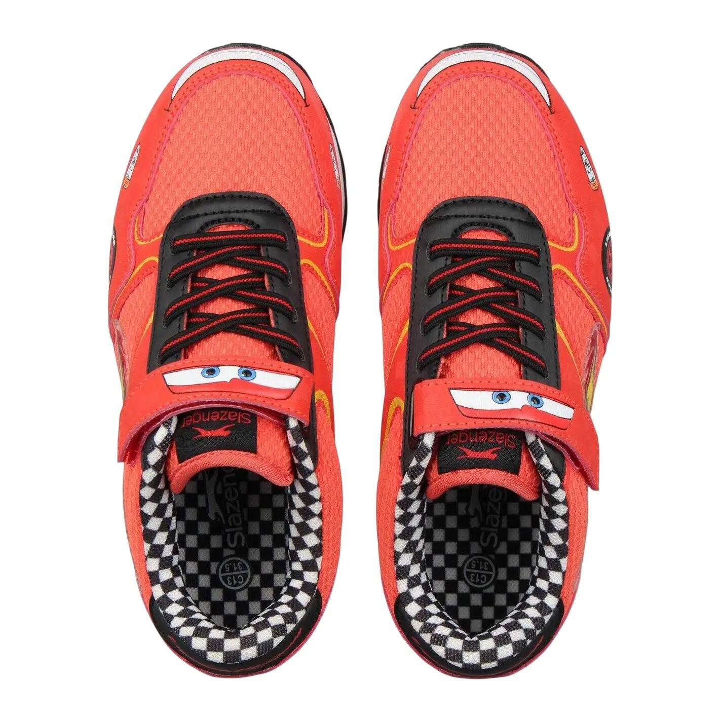 Autos Sneaker für , Leder Kinder Rot 3/3