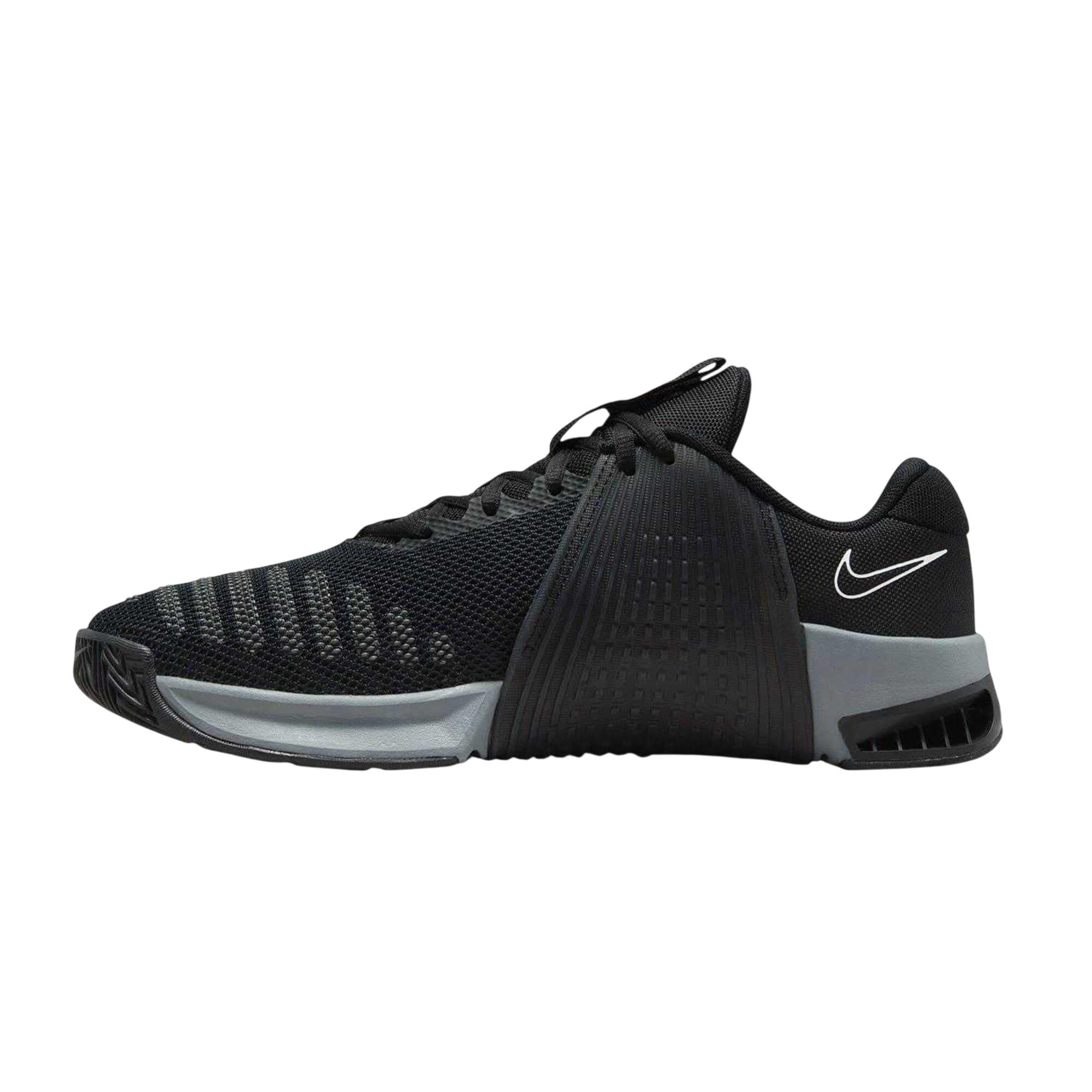 Mens Flat Trainers (Black/Grey) 3/5