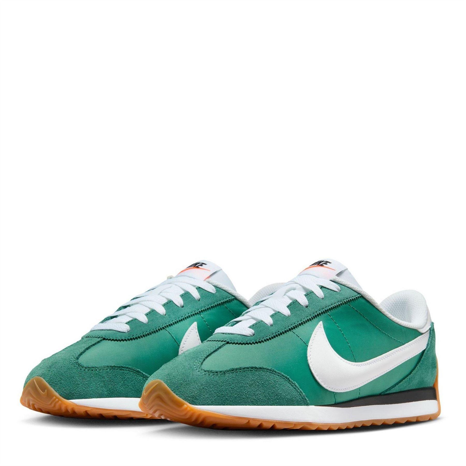 Womens/Ladies Waffle Debut Suede Wedge Trainers (Evergreen) 3/5