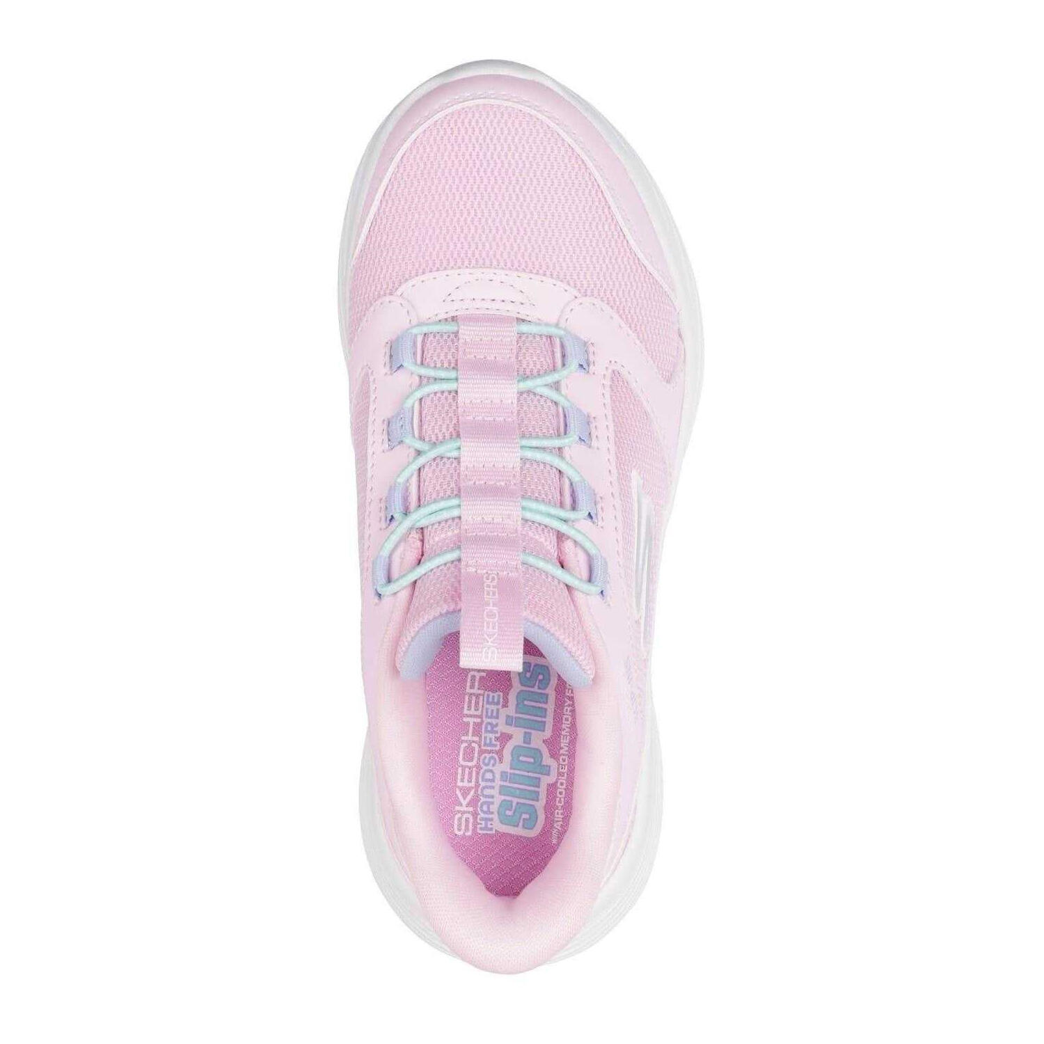Scarpe Sportive Da InfilareBambini Skechers Go Run 400 V2 Tetra Speed Rosa 3/6