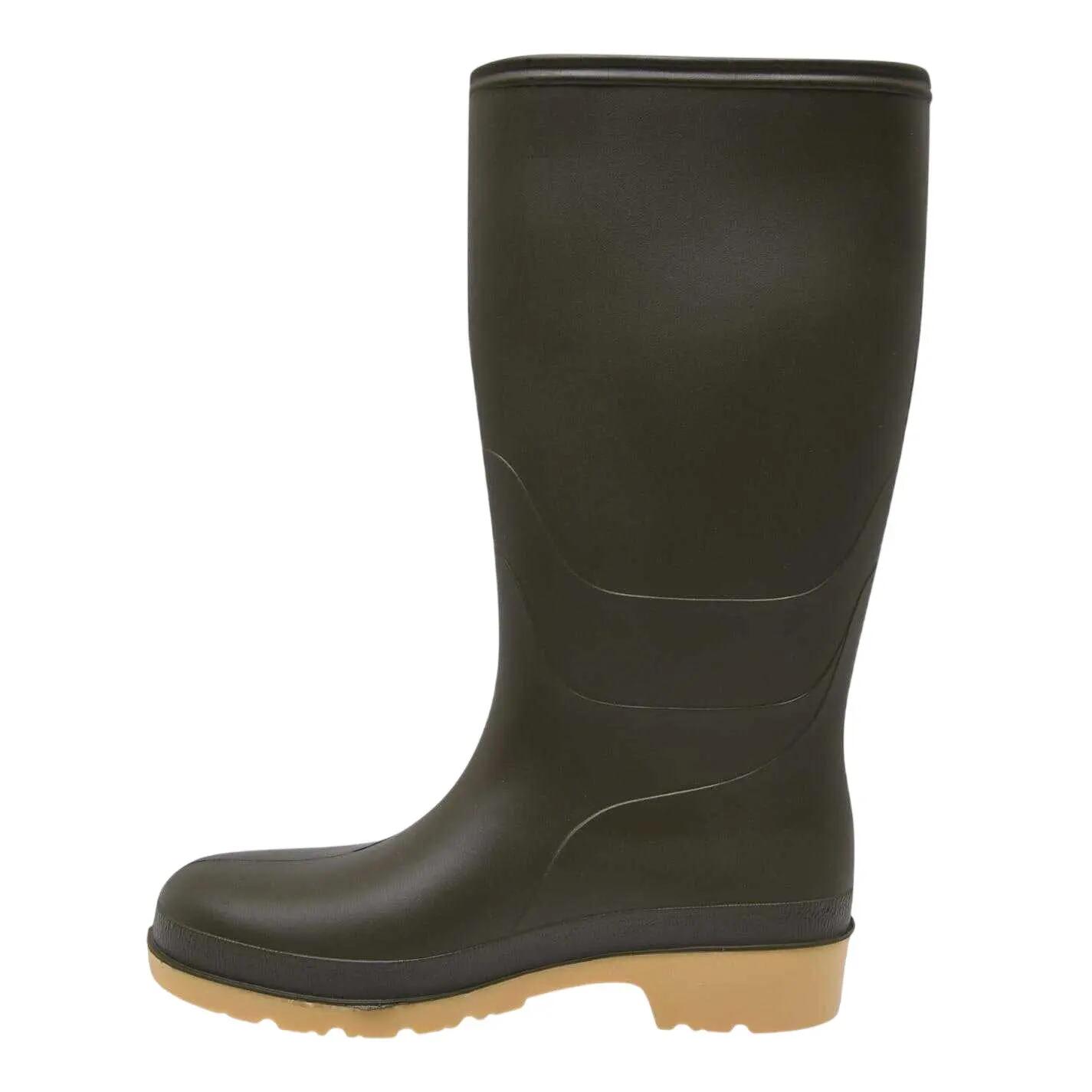 Womens/Ladies Waterproof Wellington Boots (Green) 3/4