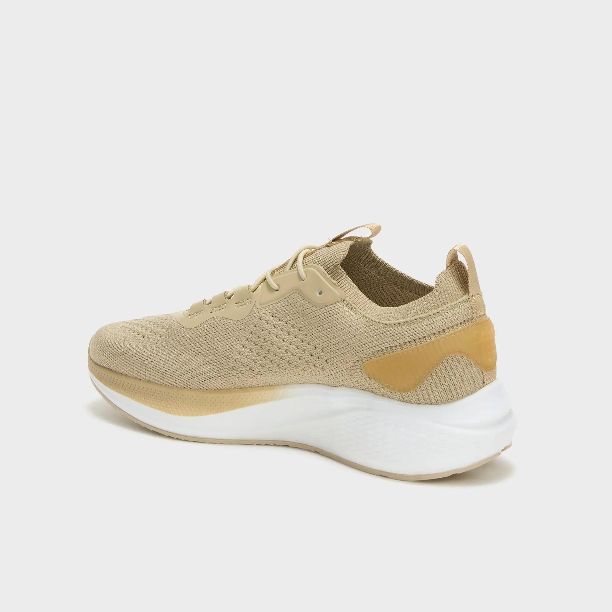 Damen Walking Sneaker Mars Sock Sandbeige 4/4