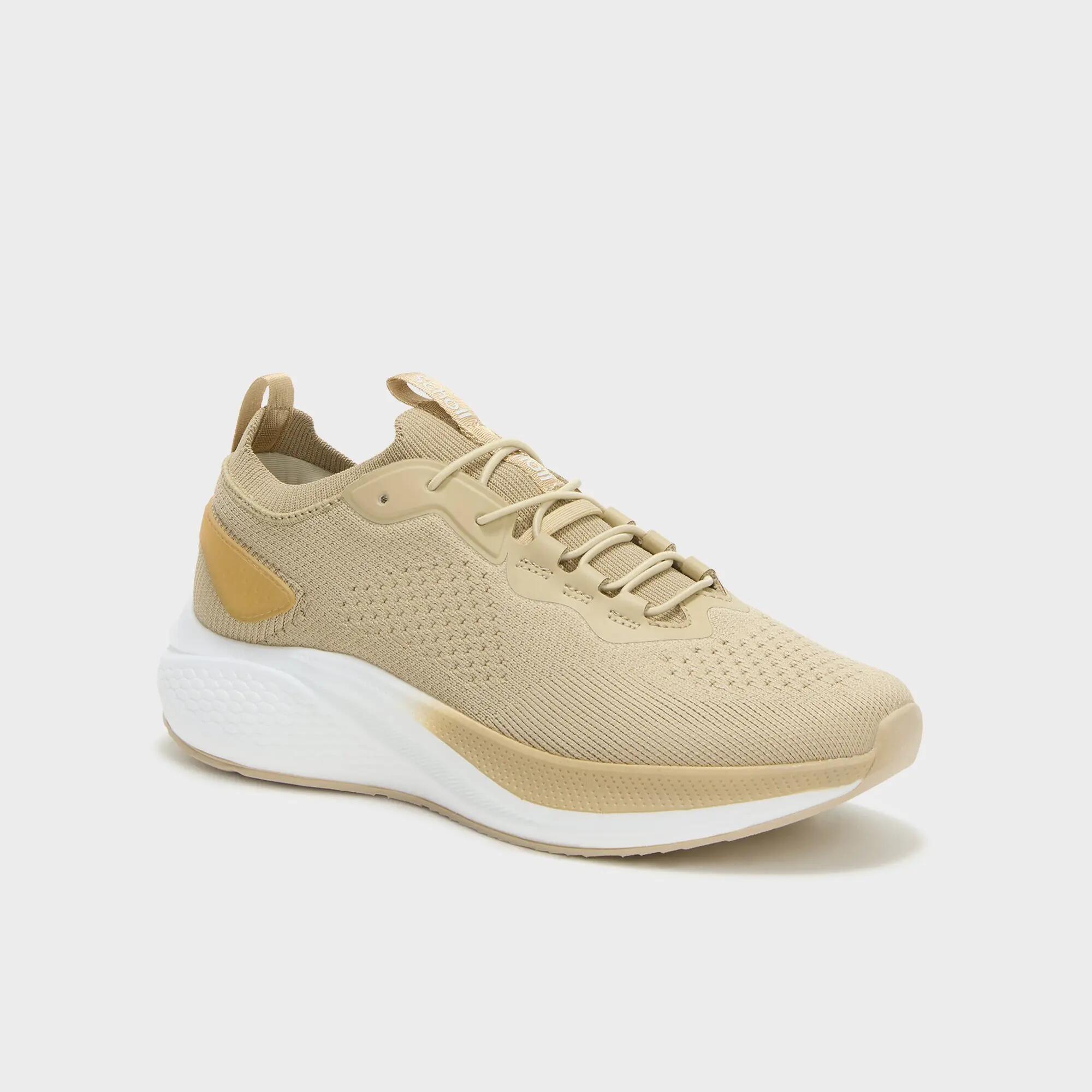 Damen Walking Sneaker Mars Sock Sandbeige 2/4