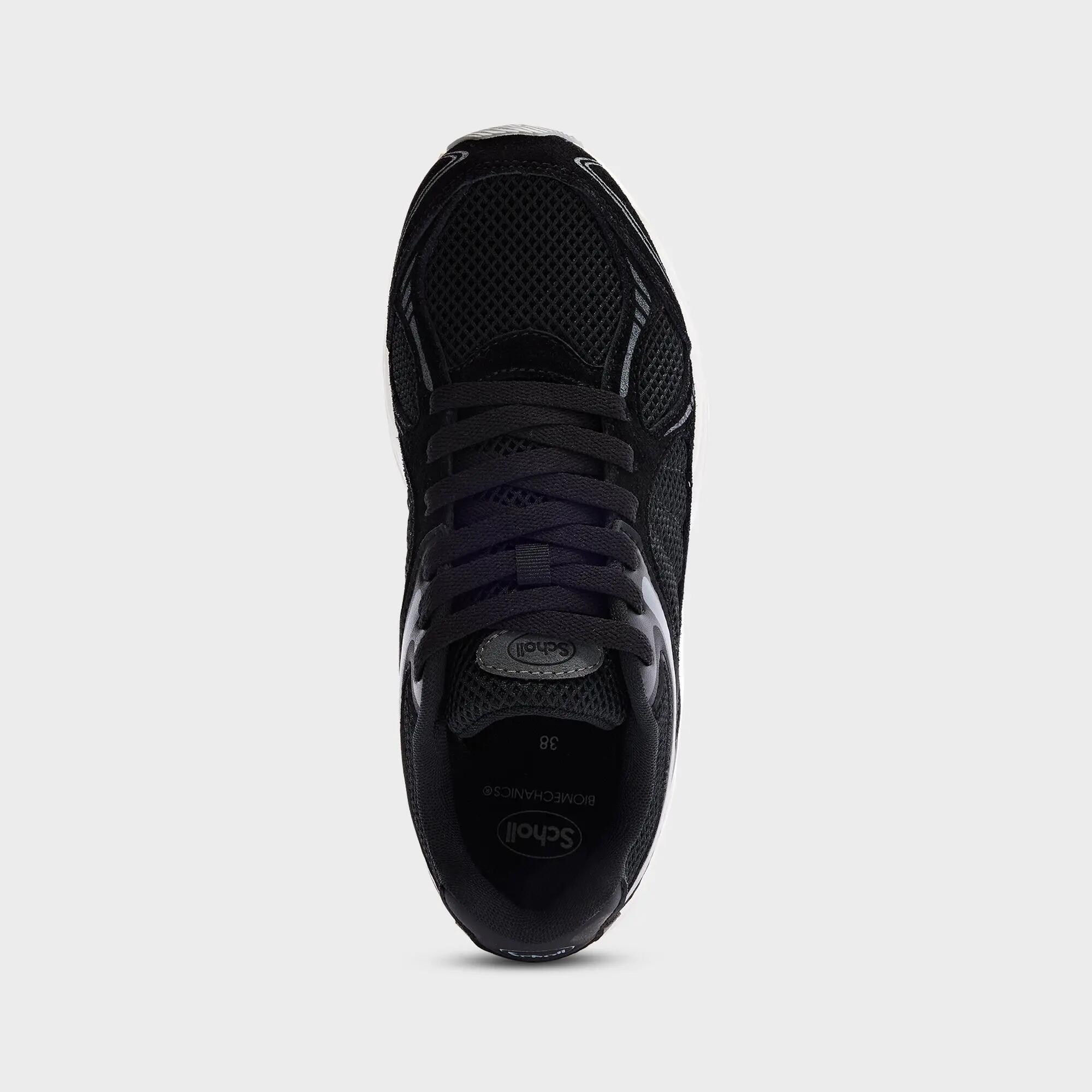 Unisex Walking Sneaker New Sprinter Schwarz 3/4