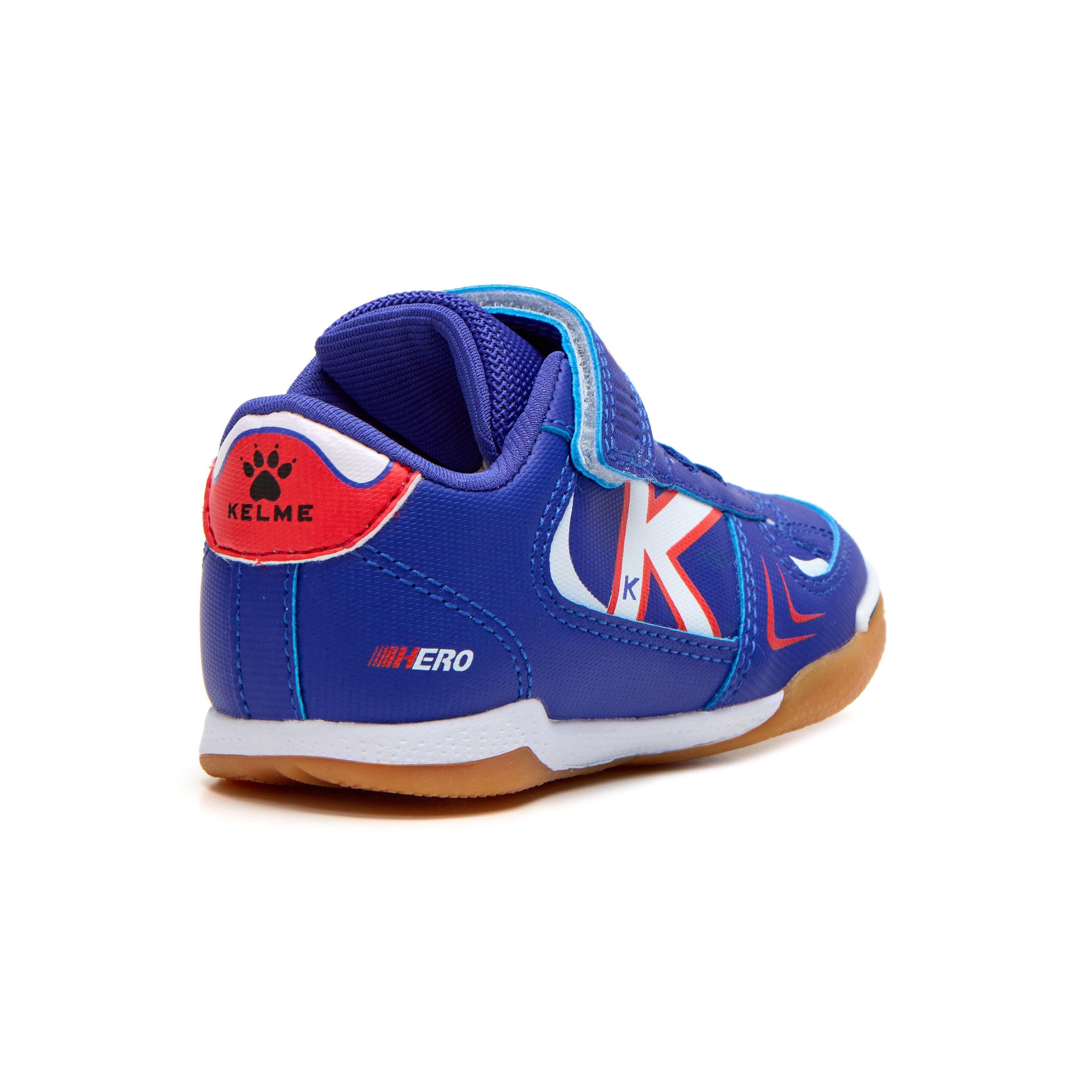Kelme Zapatillas De Niño Hero Elastic Indoor Azul Unisex 4/4