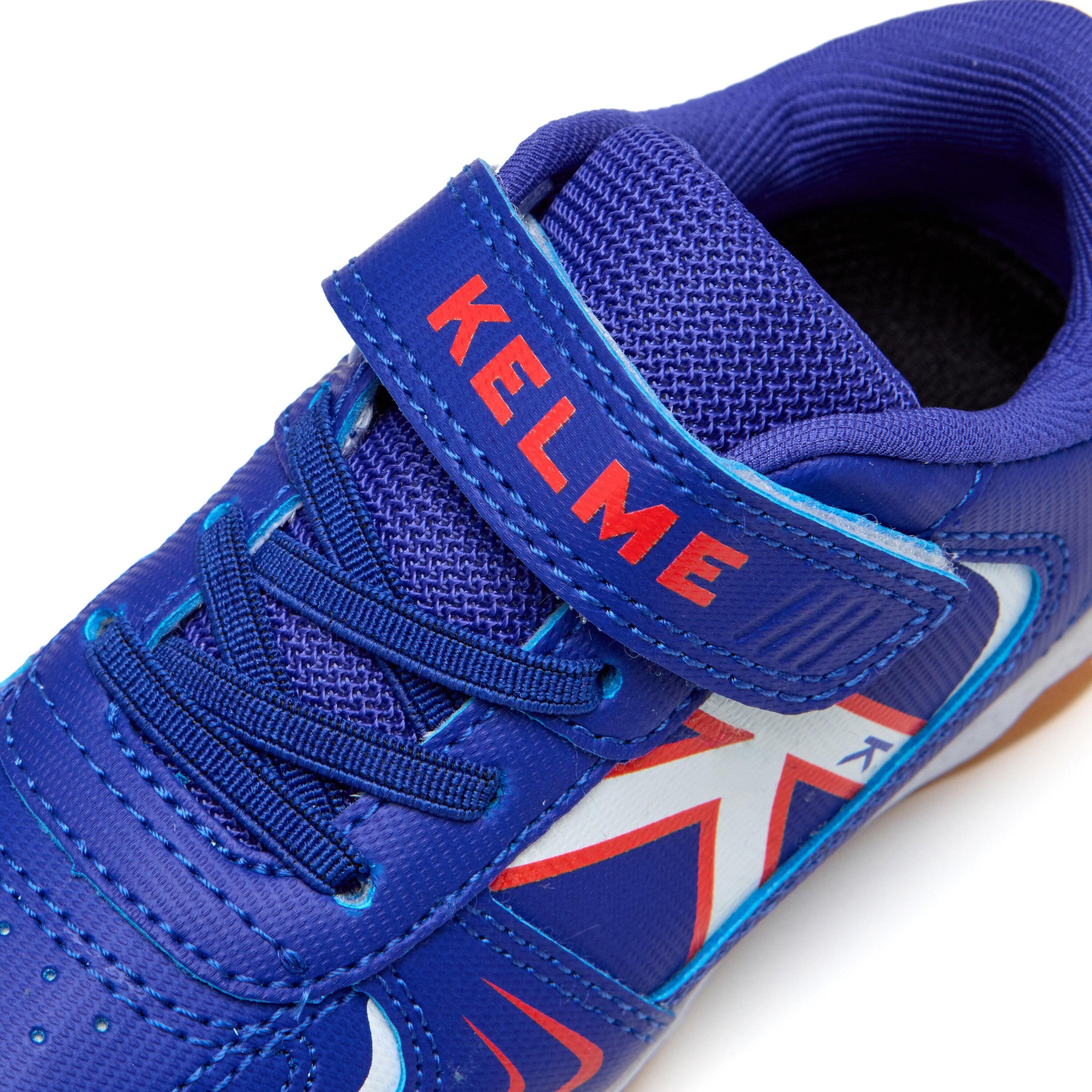 Kelme Zapatillas De Niño Hero Elastic Indoor Azul Unisex 3/4
