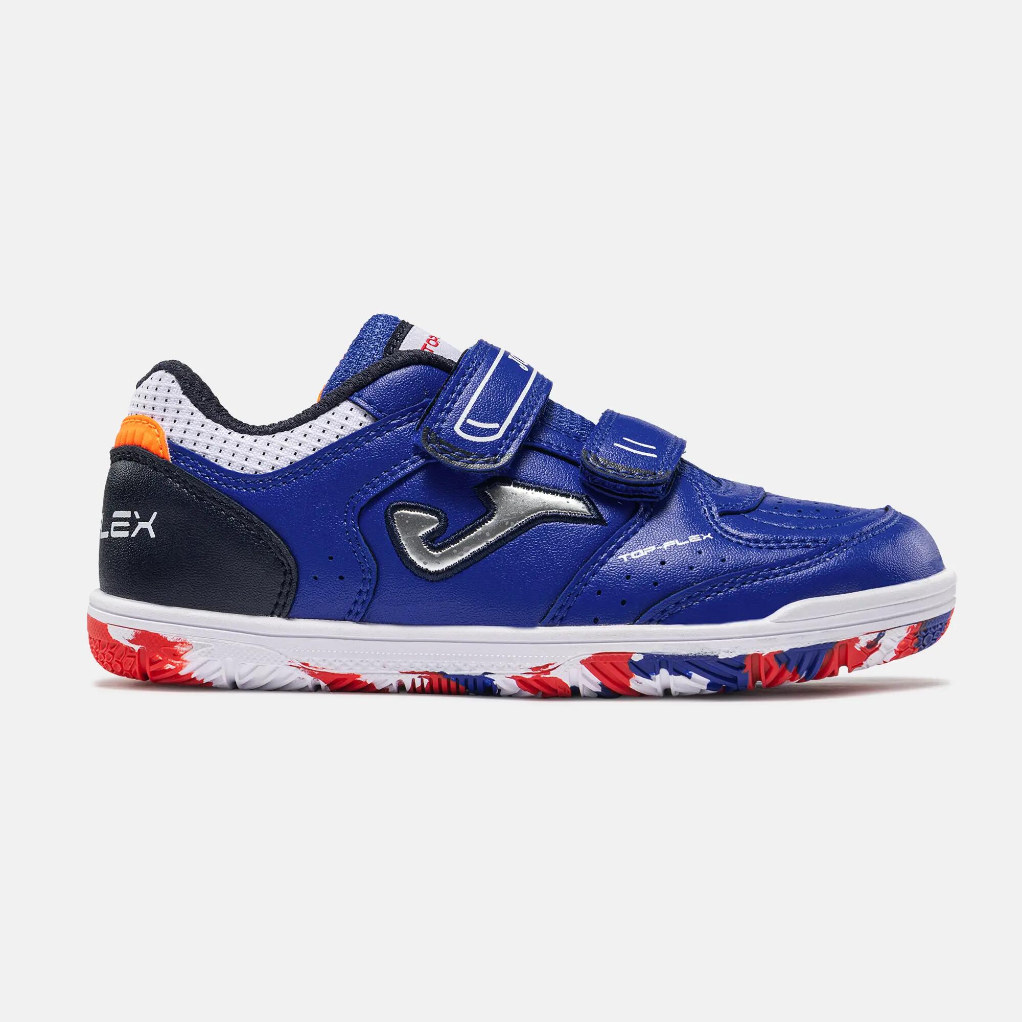 Zapatillas Fútbol Sala Niños Joma Top Flex Jr 26 IN Azul 1/7