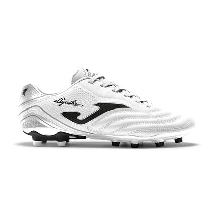 Botas Fútbol Fútbol Adulto Joma Aguila 26 FG Blanco