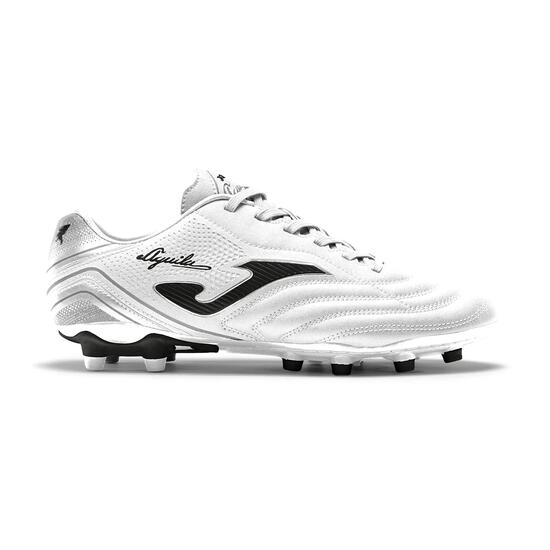 Botas Fútbol Fútbol Adulto Joma Aguila 26 FG Blanco