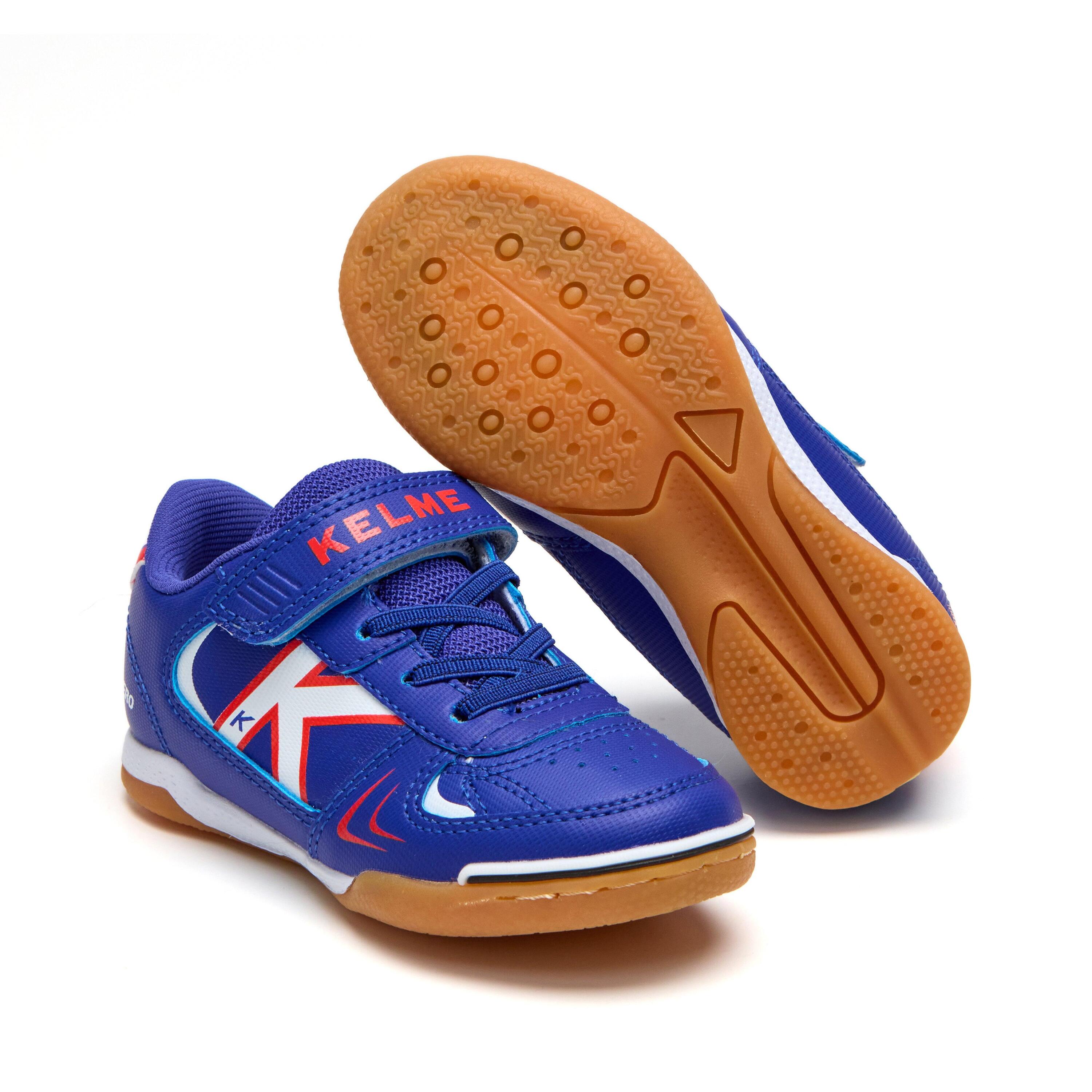 Kelme Zapatillas De Niño Hero Elastic Indoor Azul Unisex 2/4
