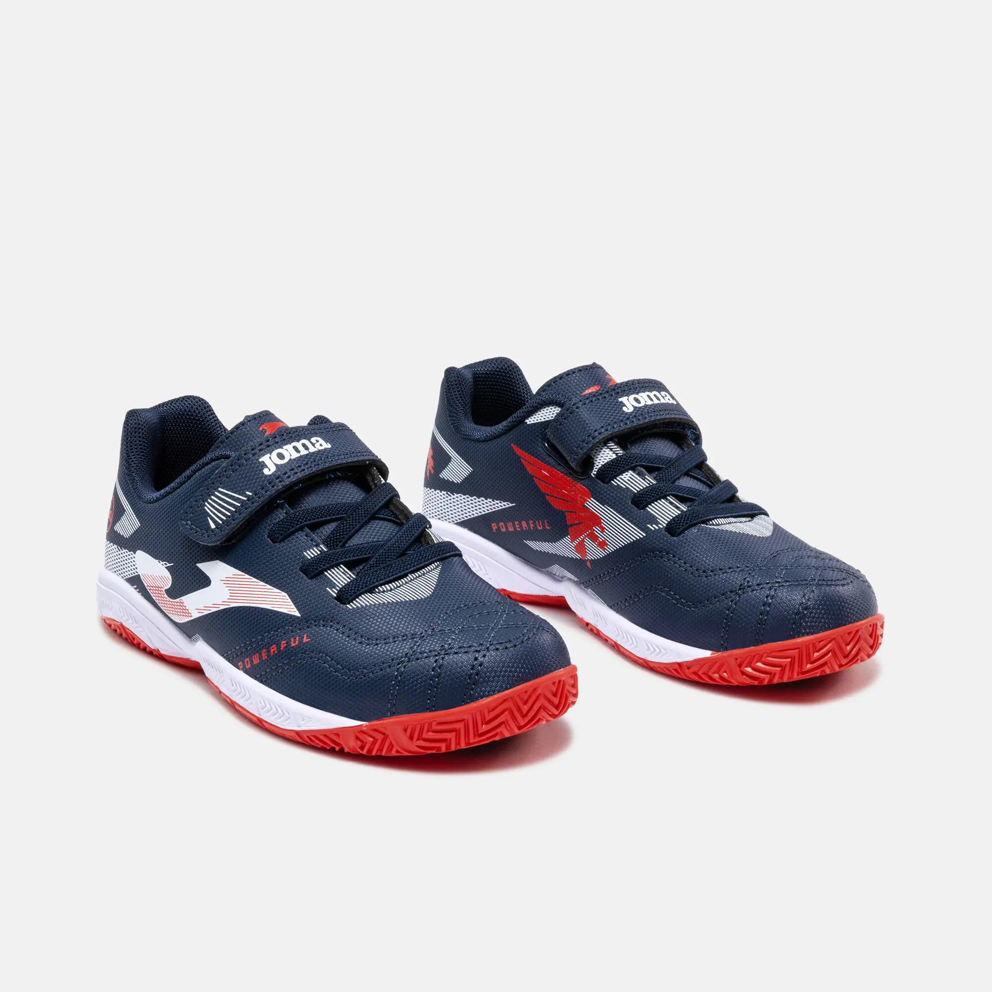 Zapatillas Fútbol Sala Niños Joma Powerful Jr 26 IN Marino 2/5