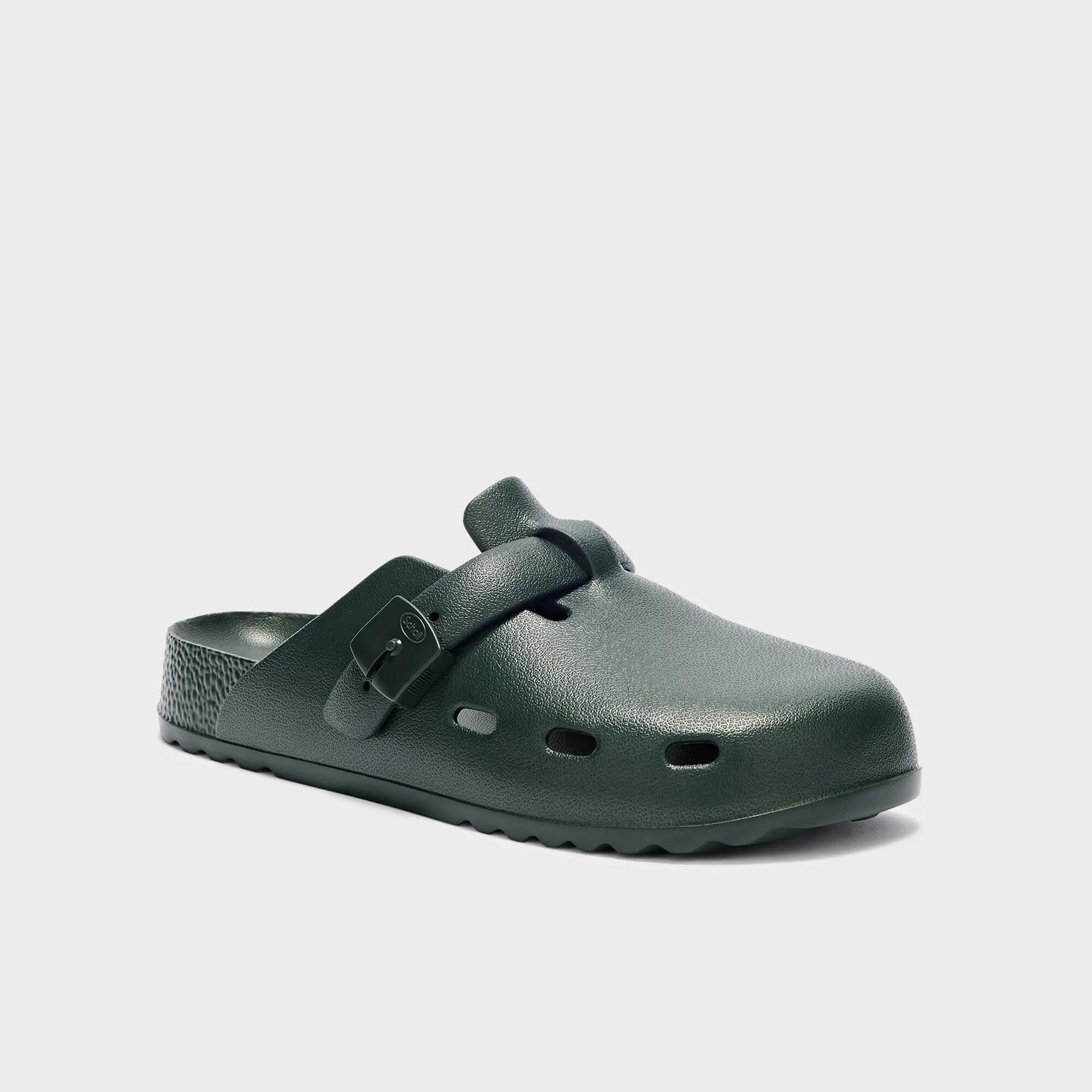 Chinelos de piscina Natação unissexo Bahia Clog Verde-escuro 2/4