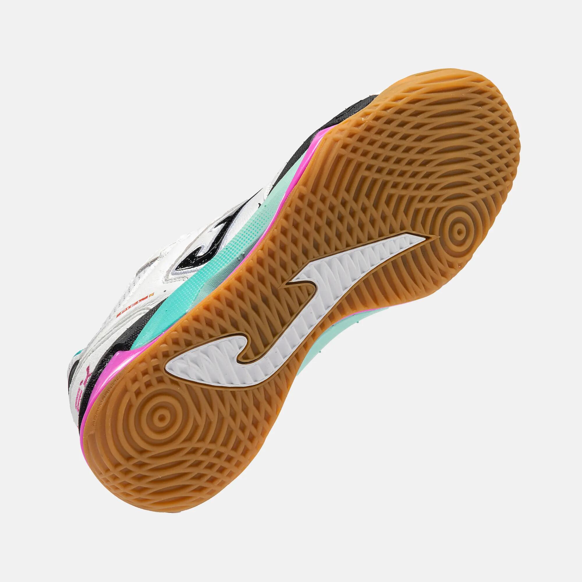 Zapatillas Fútbol Sala Adulto Joma Top Flex Plus 26 IN Blanco 5/5