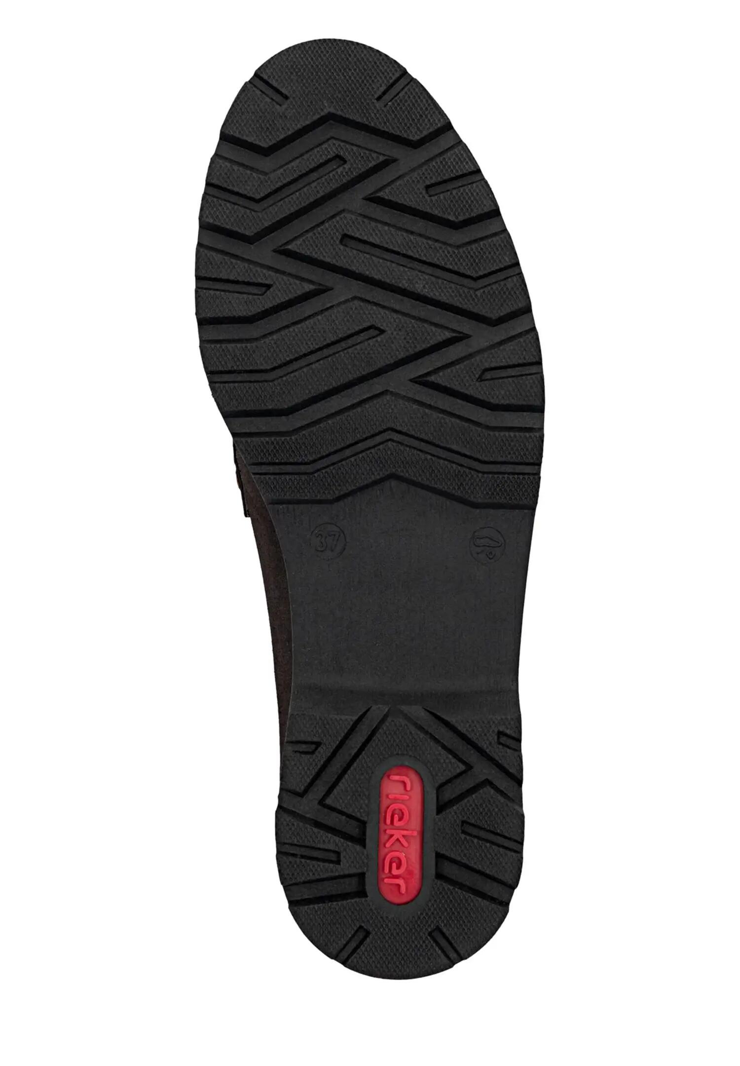 Rieker Damen Loafer Gummizug Light TR 45553-25 Braun 6/7