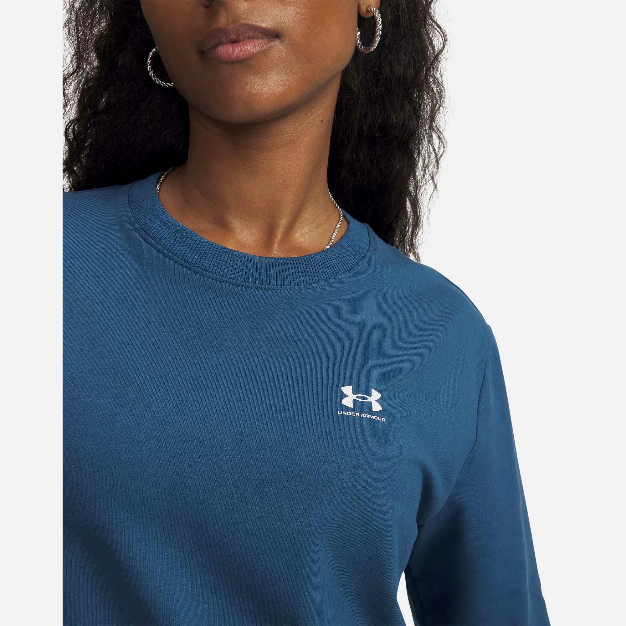 Felpa Under Armour Sport Terry Crew Donna 4/4
