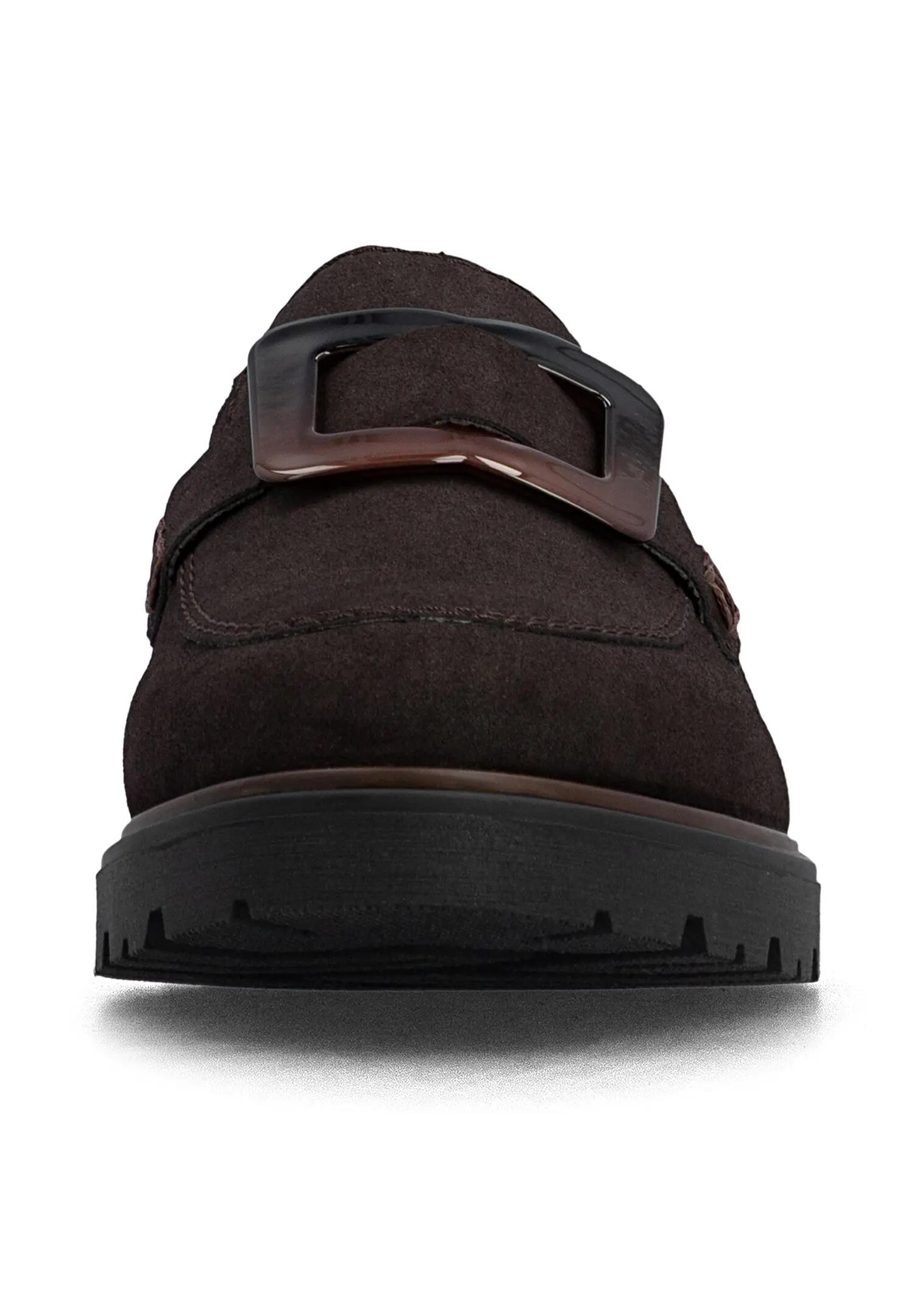 Rieker Damen Loafer Gummizug Light TR 45553-25 Braun 5/7