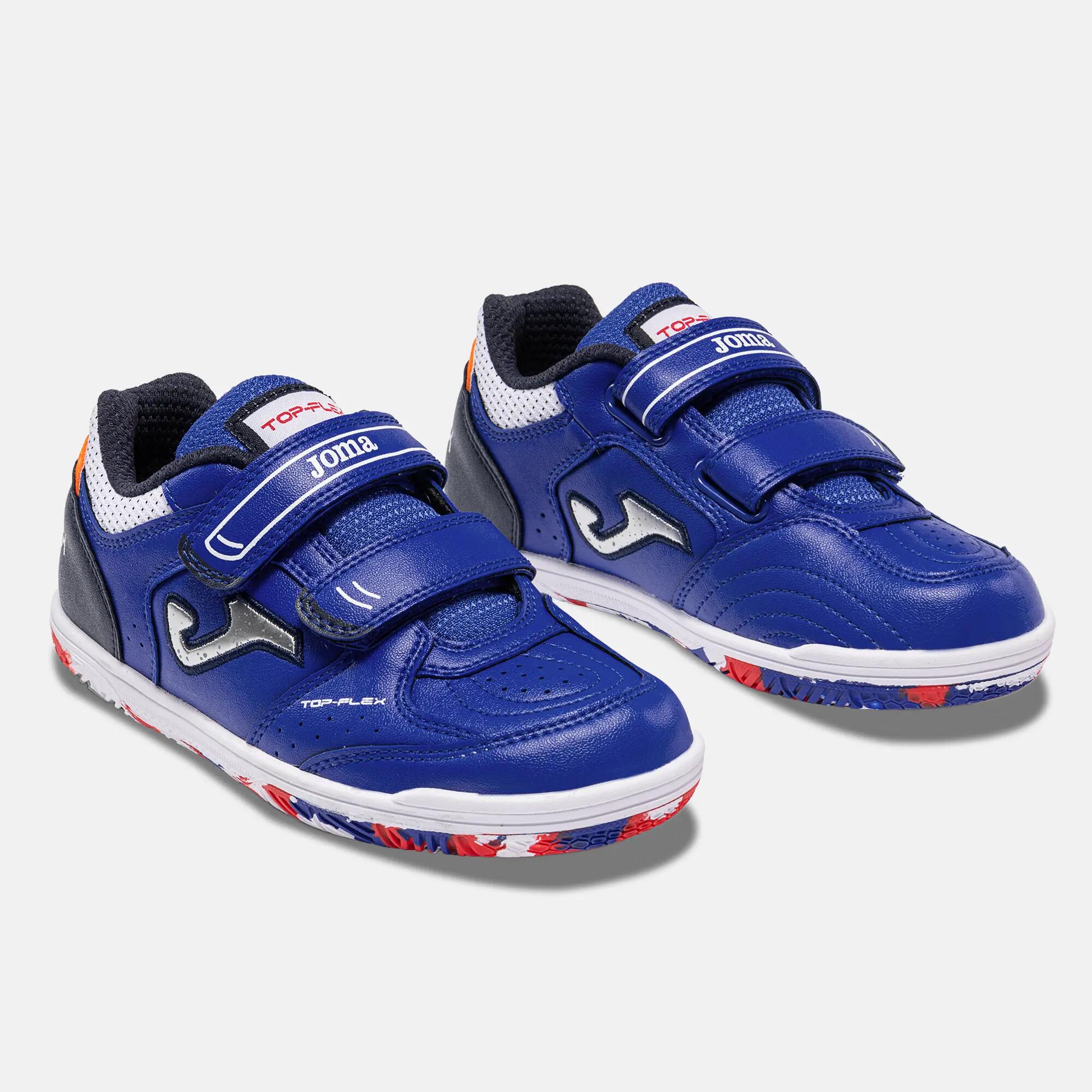 Zapatillas Fútbol Sala Niños Joma Top Flex Jr 26 IN Azul 2/7