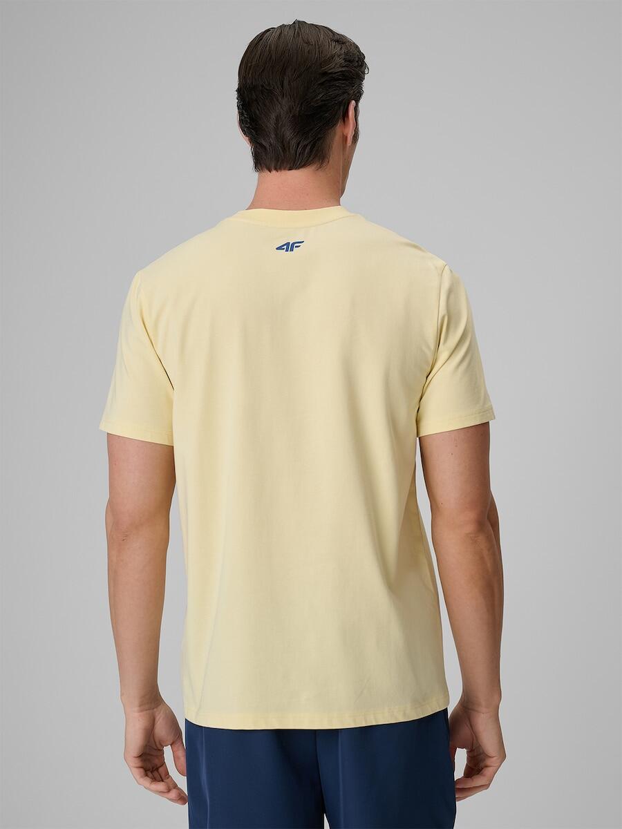 T-shirt bawełniany męski 4F 4FRSS26TTSHM4293 2/6