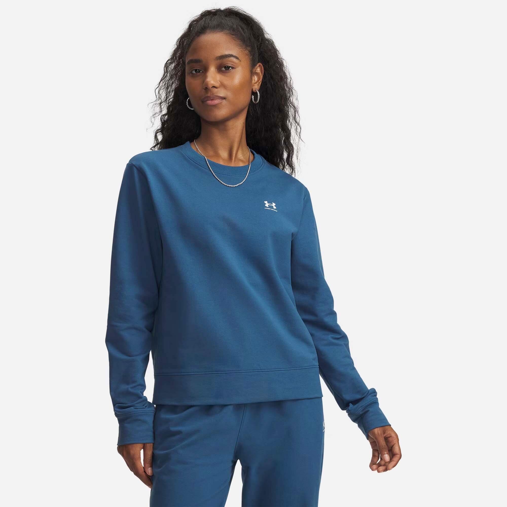Felpa Under Armour Sport Terry Crew Donna 2/4