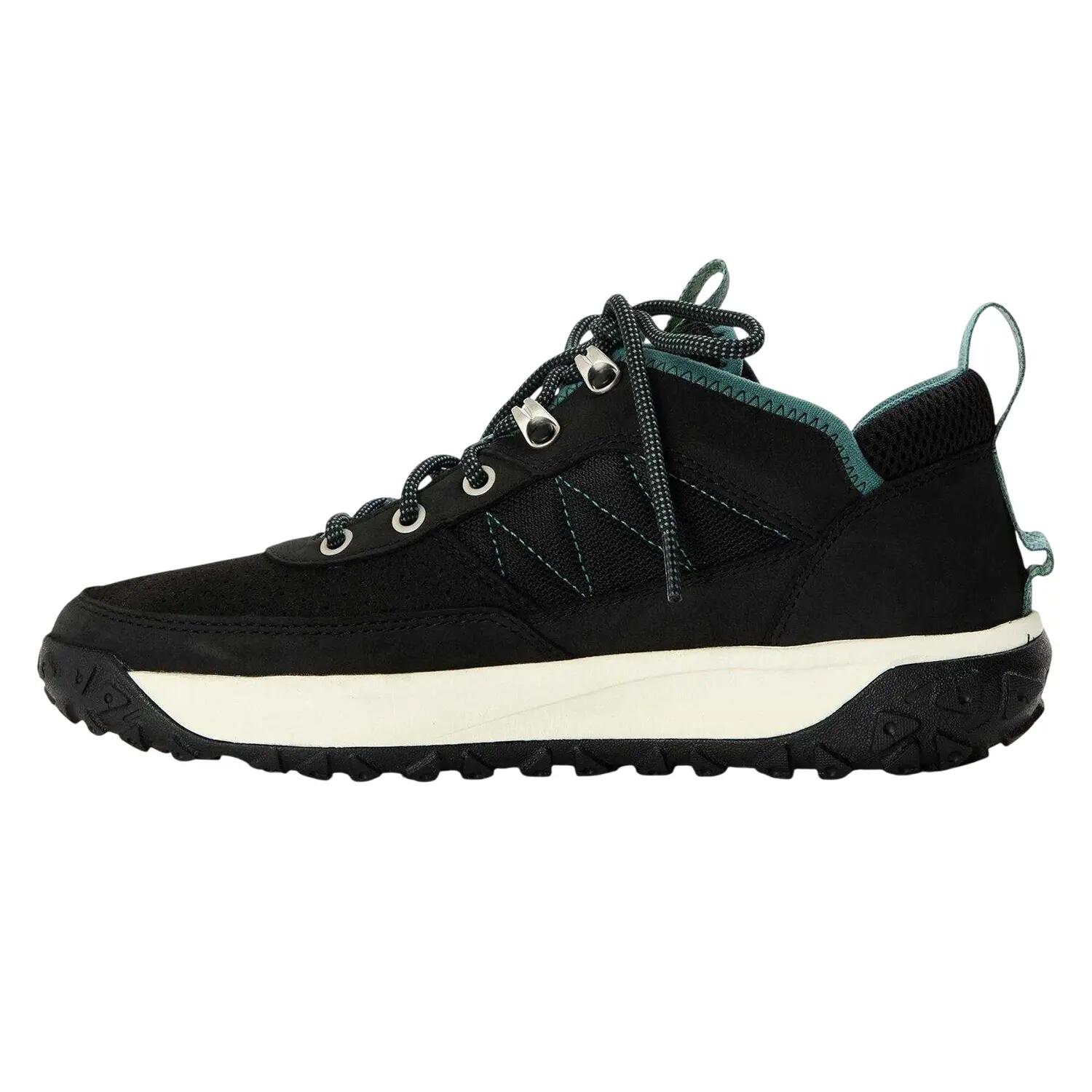 "Motion 6" Wanderschuhe für , Leder, GreenStride Damen Schwarz/Weiß 2/3