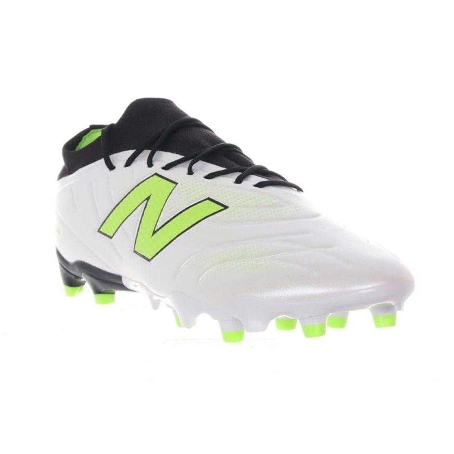 Tekela Academy voetbalschoenen voor heren, voor harde ondergrond (Wit, Groen) 5/5