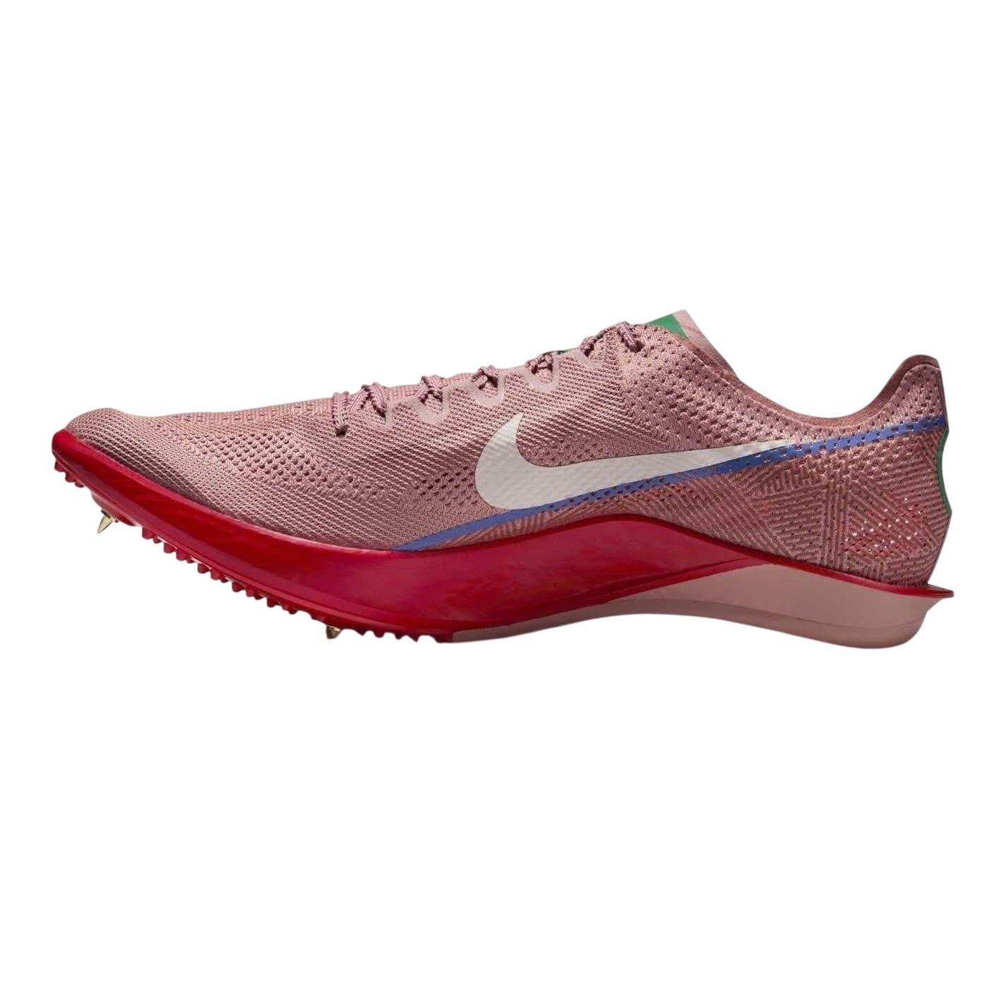 Mens Dragonfly 2 Running Athletic Shoe Spikes (Red) 2/5