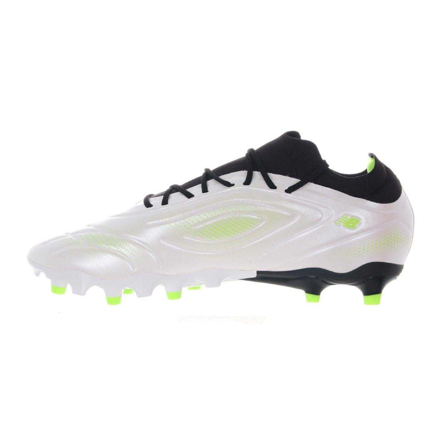 Tekela Academy voetbalschoenen voor heren, voor harde ondergrond (Wit, Groen) 2/5