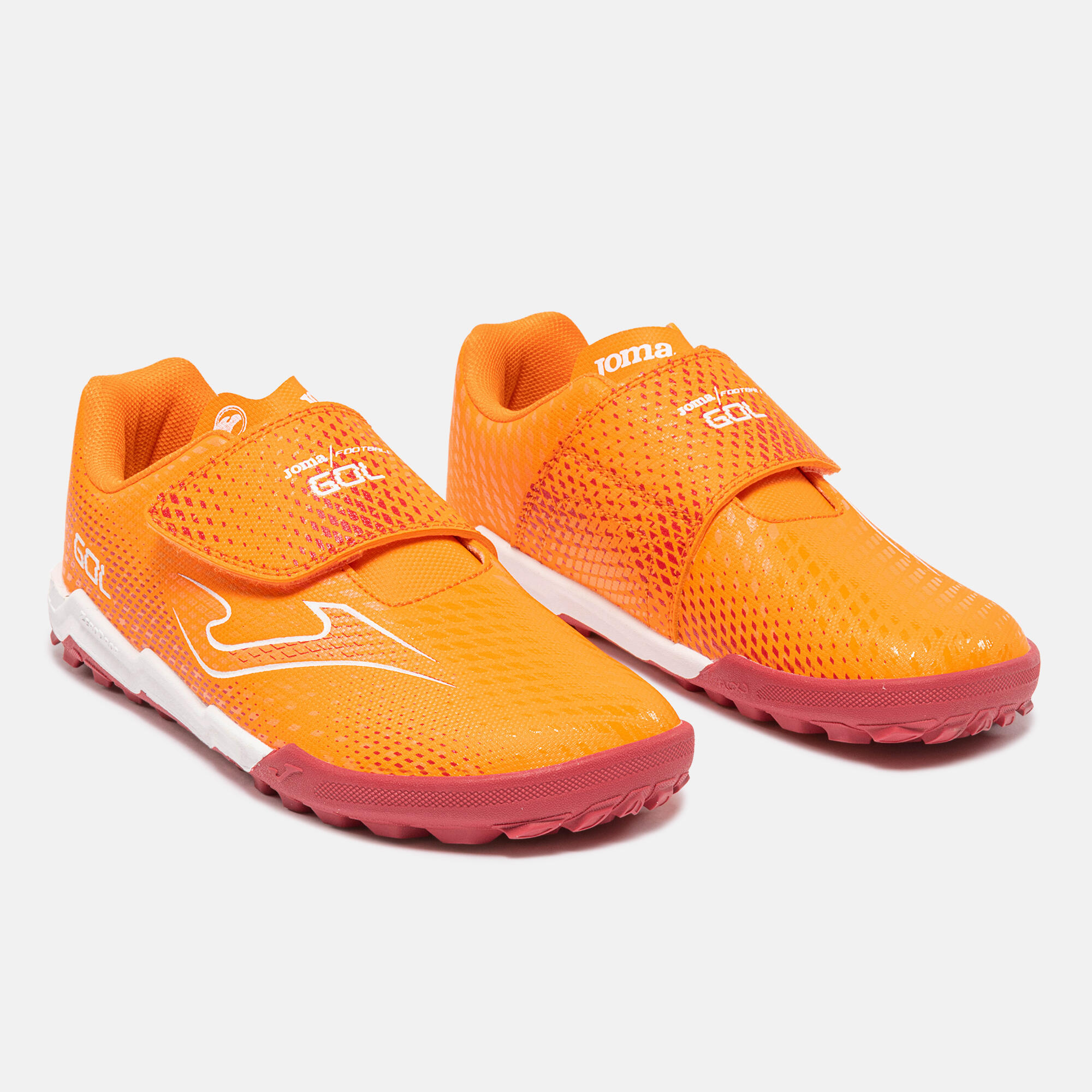Botas Fútbol Fútbol Niños Joma Gol Junior Barefoot 26 TF Naranja 2/4