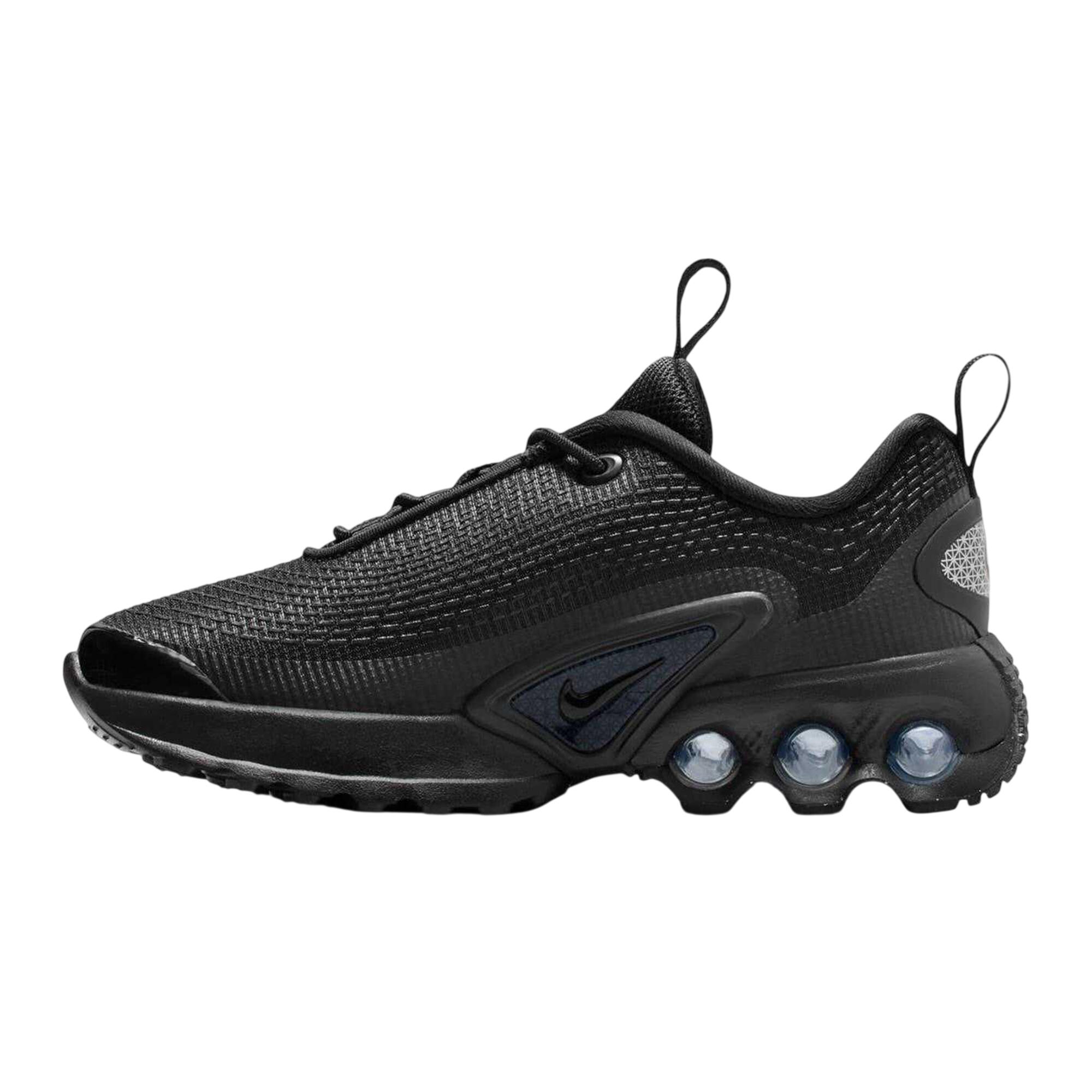"Air Max" Sneaker für , Netzmaterial Kinder Dreifaches Schwarz 3/4