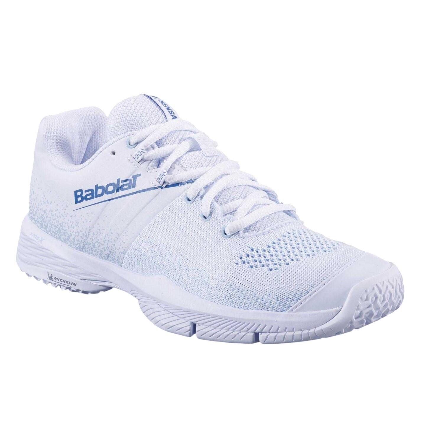 Scarpe Da TennisDonna Babolat Sensa Bianco Blu Freddo 4/4