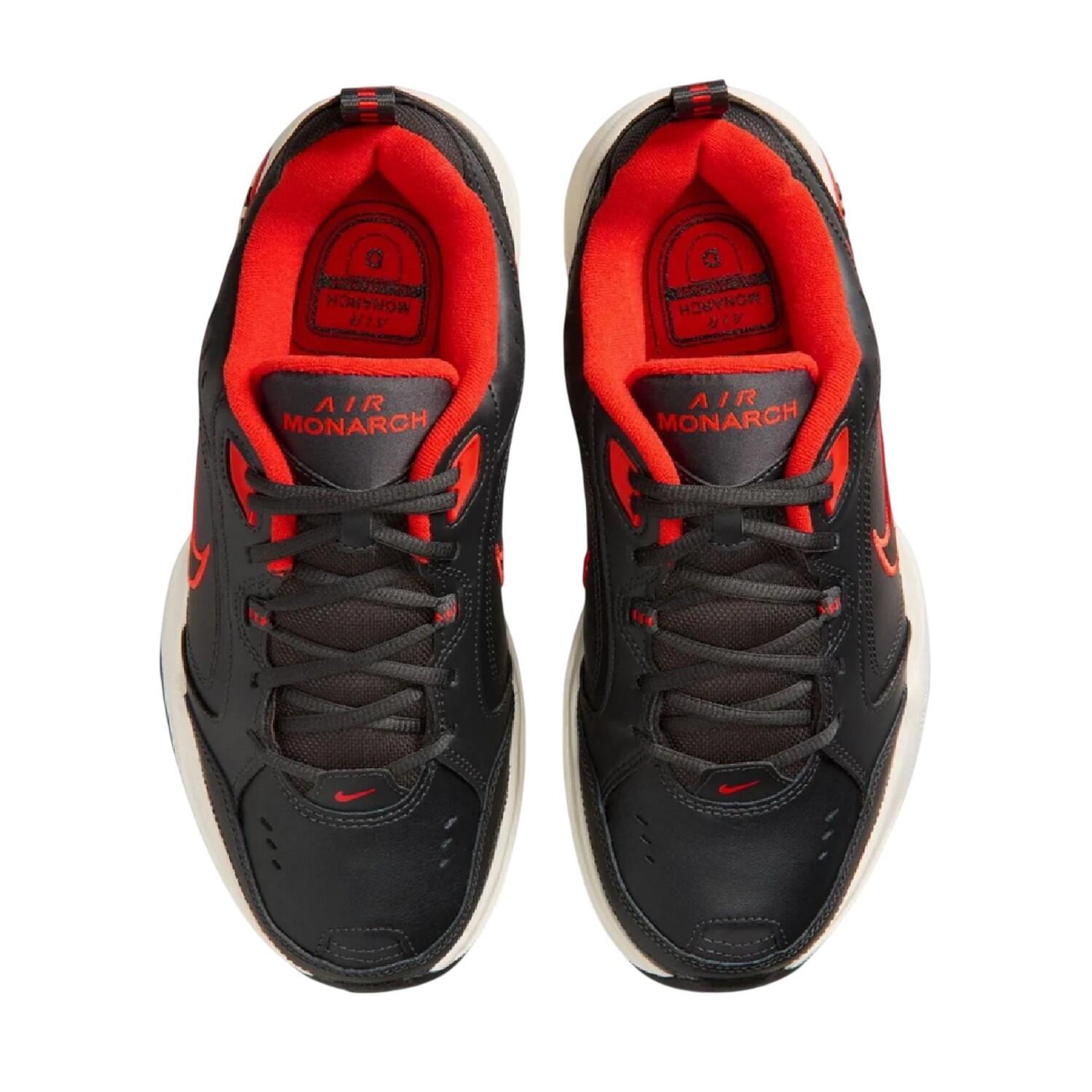 Baskets MONARCH Homme (Noir / Rouge) 3/4