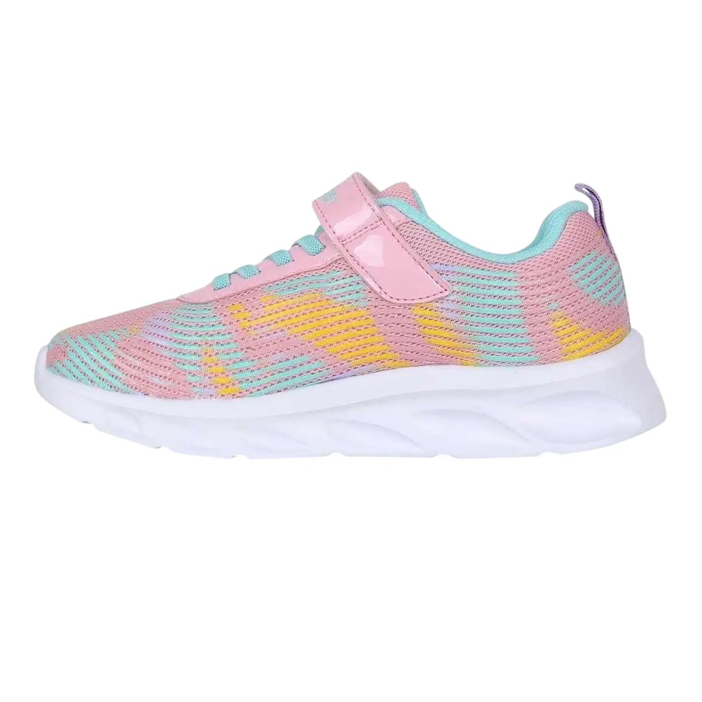 Scarpe Sportive LuminosoBambini Slazenger Alie 2.0 Rosa Multicolore 3/5