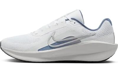Nike Downshifter 13 Scarpe Da Corsa Uomo in Bianco e Argento Metallizzato