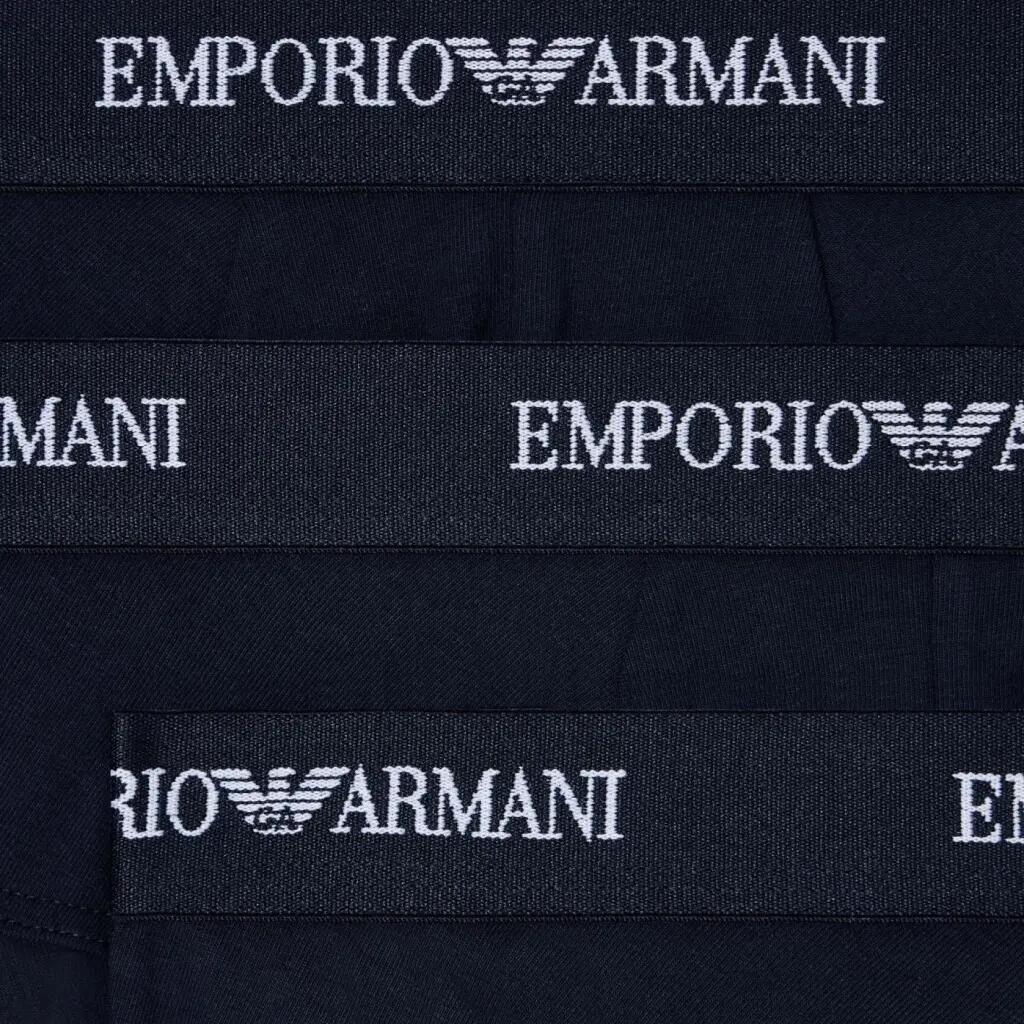 Slip Semplice Uomo Misura Confezione 3 Emporio Armani Nero 4/5