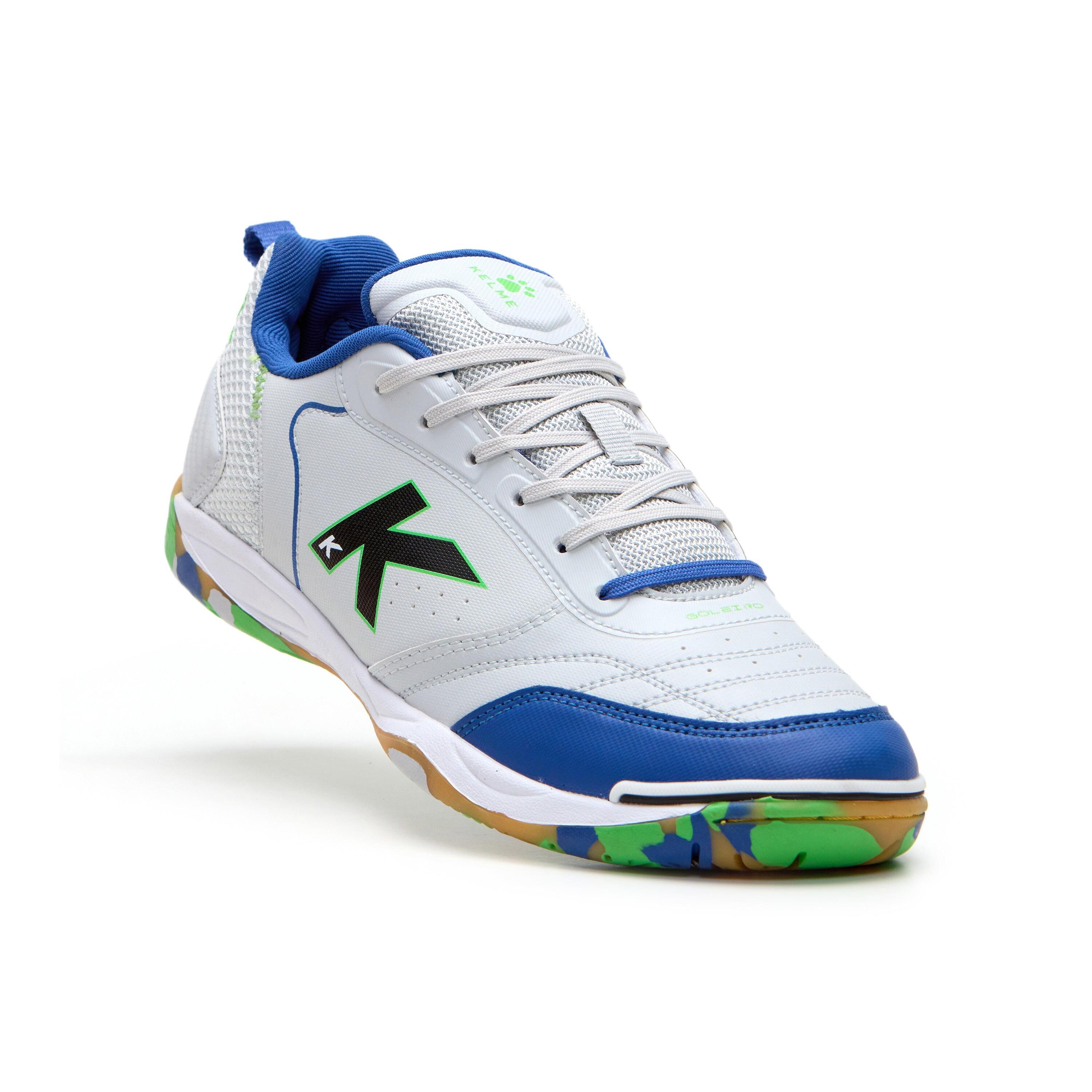 Kelme Zapatillas De Fútbol Sala Goleiro Indoor Gris Unisex 3/5
