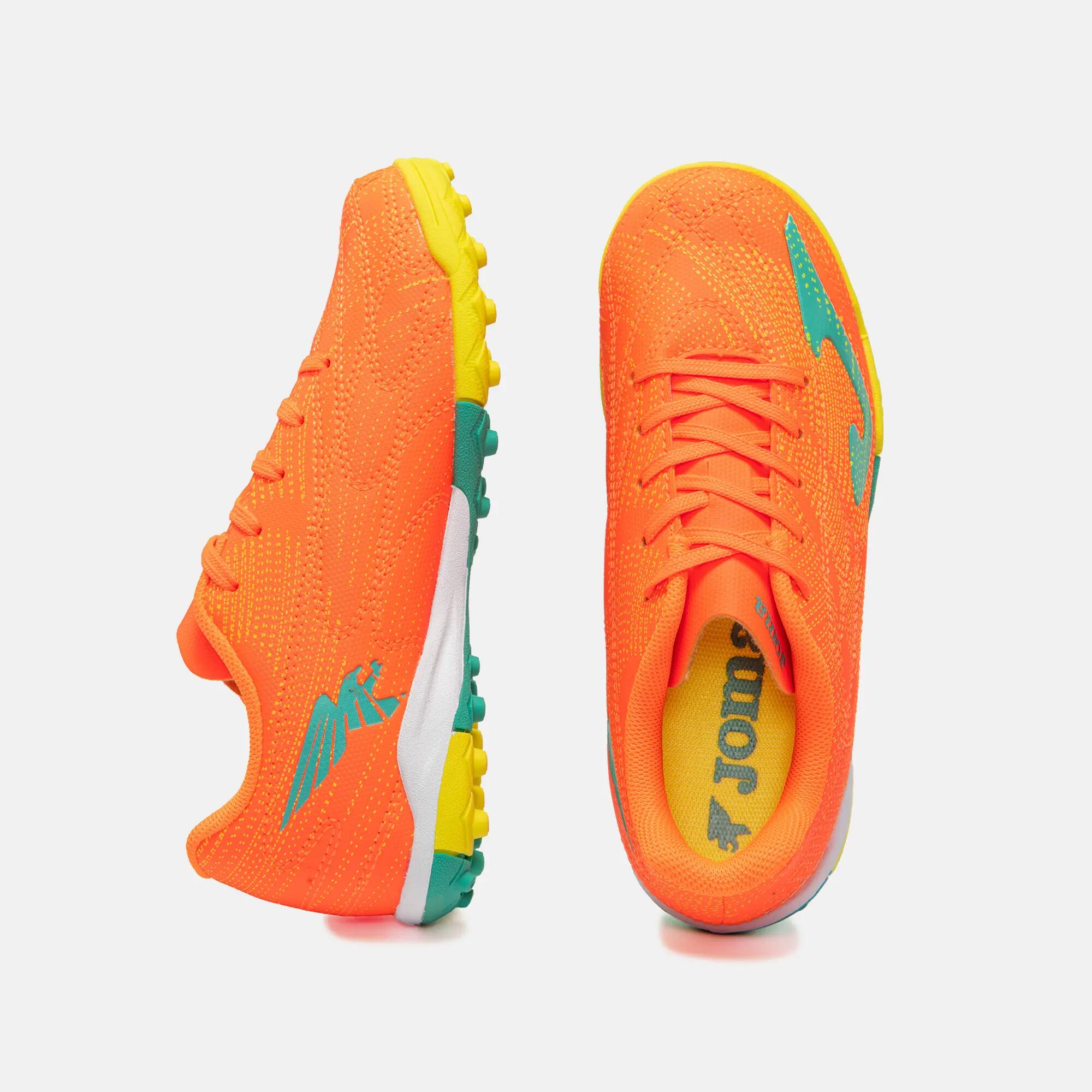 Botas Fútbol Fútbol Niños Joma Evolution Jr 26 TF Naranja 3/3