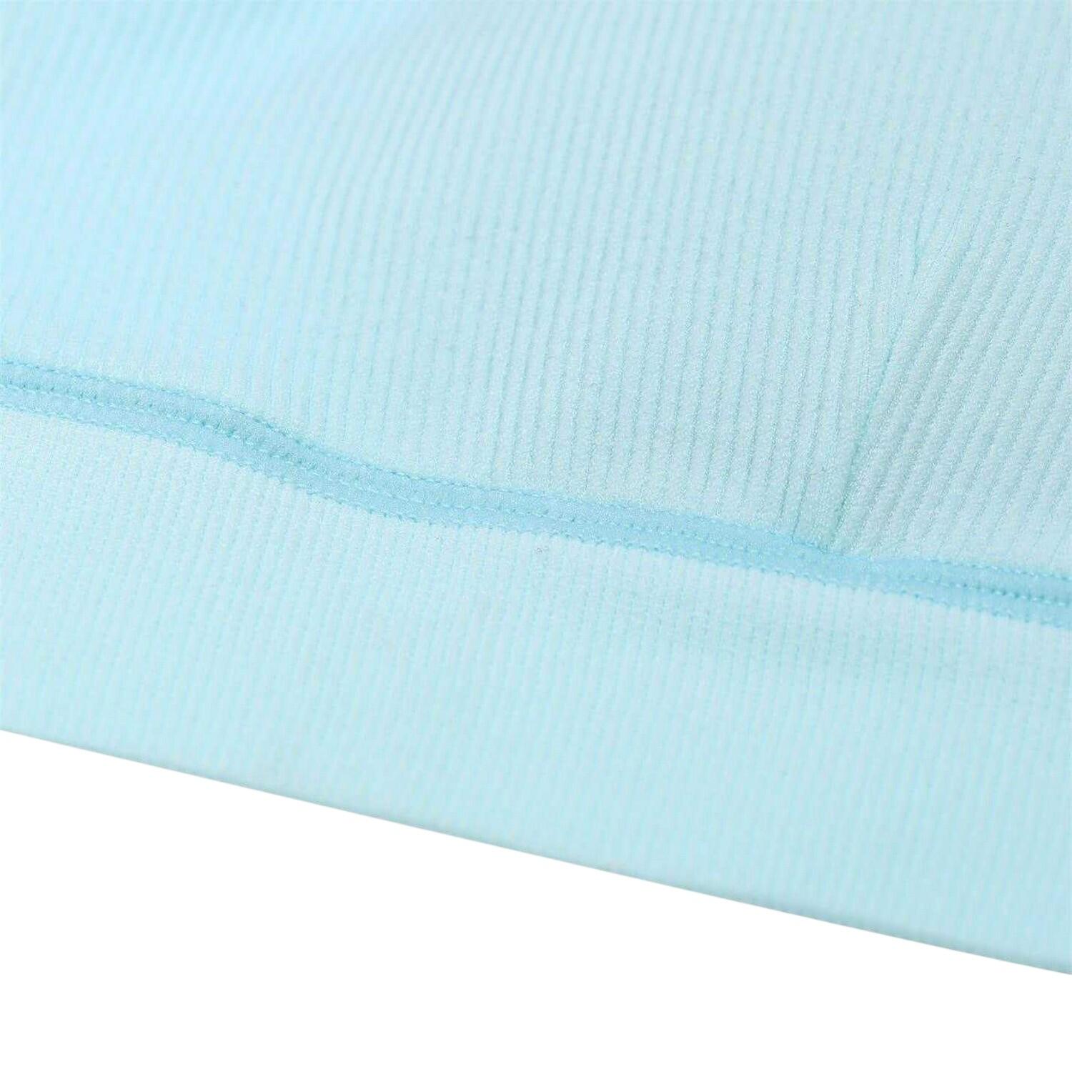 Bralette Scollo A V Donna Lee Alvina Blu Chiaro 4/4