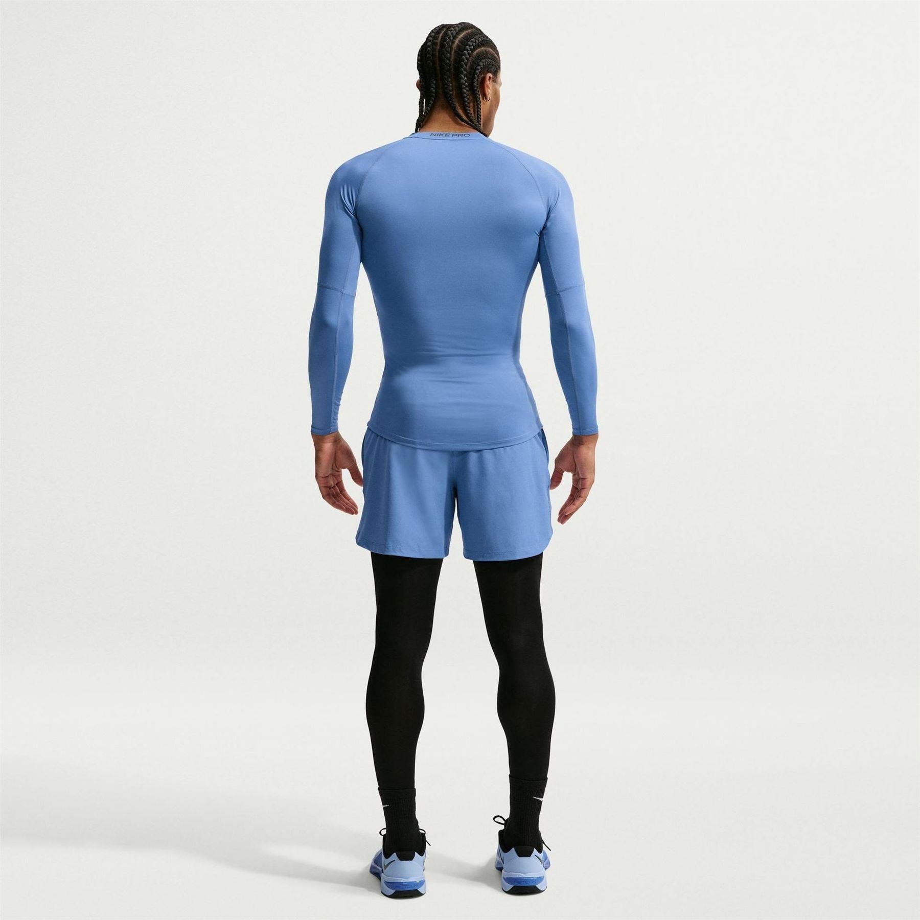 Mens Pro Core LongSleeved TShirt (Indigo) 6/6