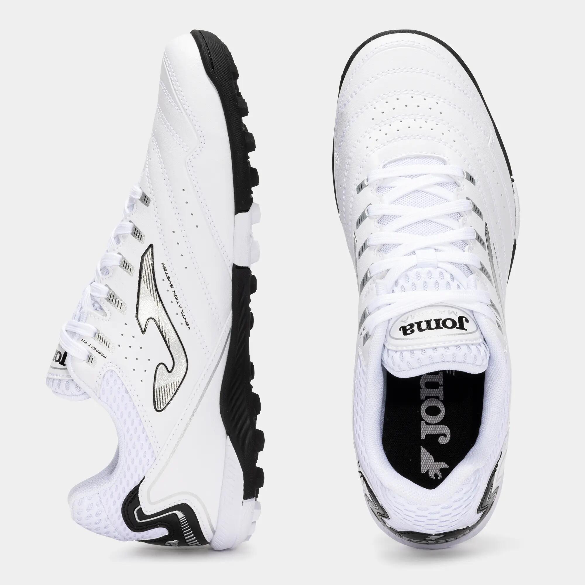 Chuteiras Futebol Adulto Joma Maxima 26 TF Branco 4/5