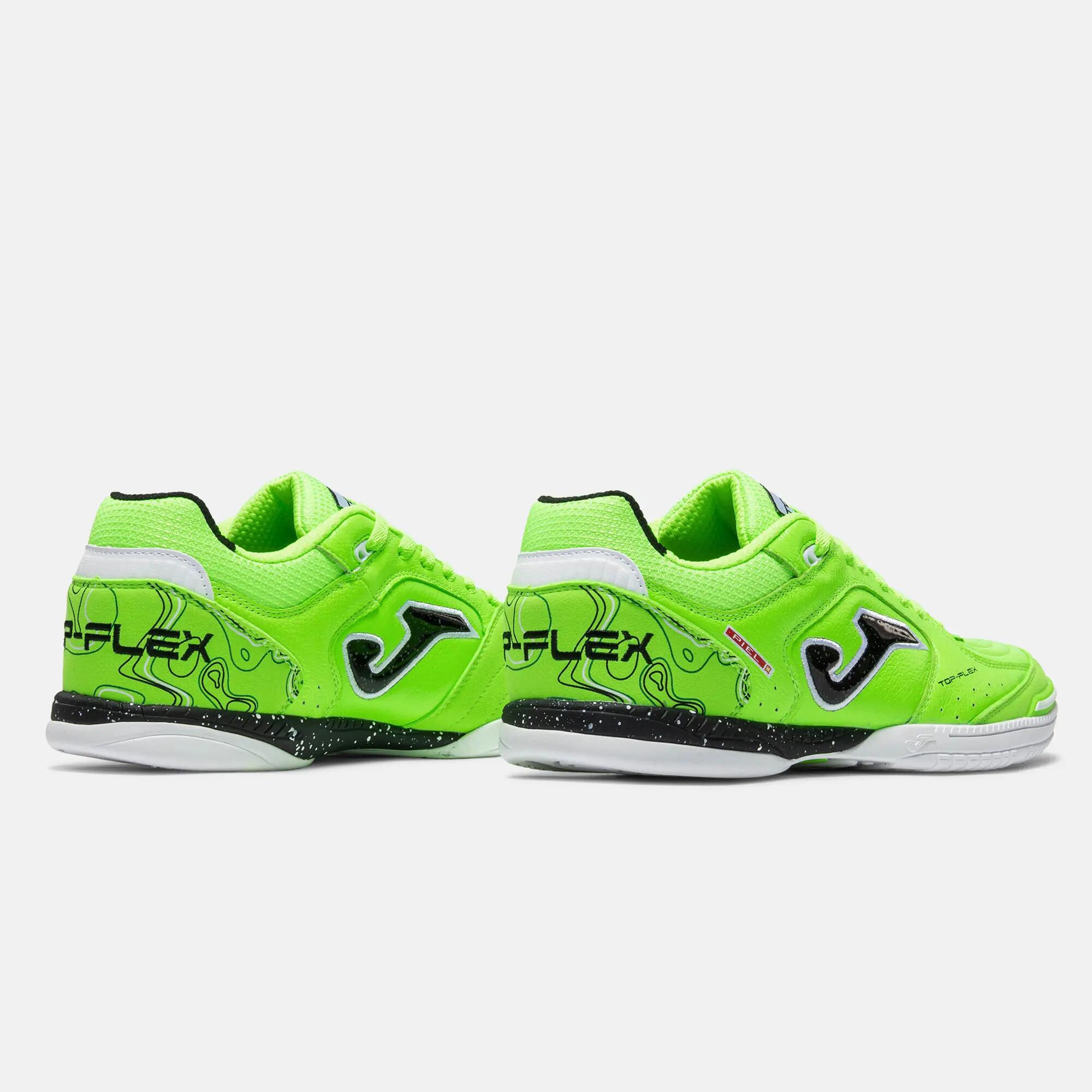 Sapatilhas Futsal Adulto Joma Top Flex 26 IN Amarelo Fluor 3/5